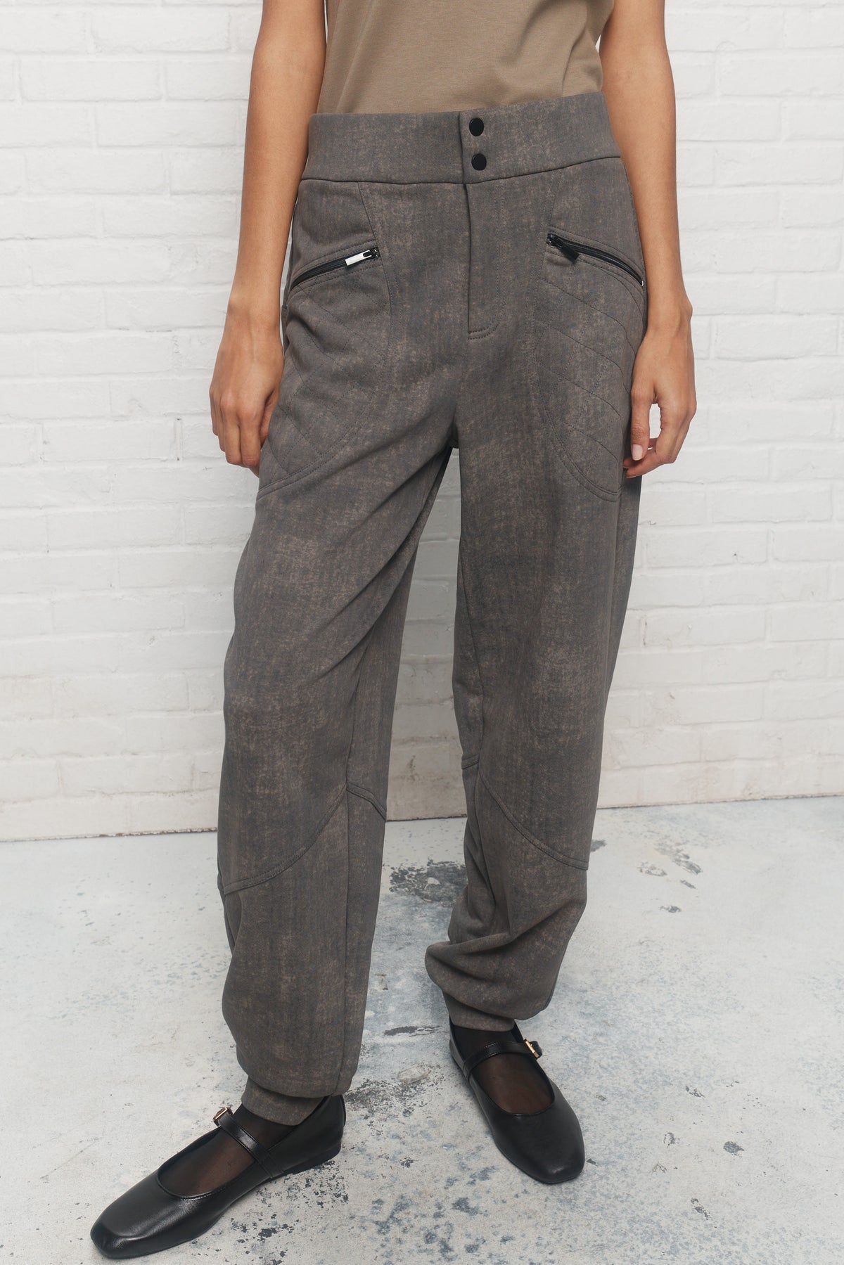 Maiden Pantalon gris JOELLE Collection