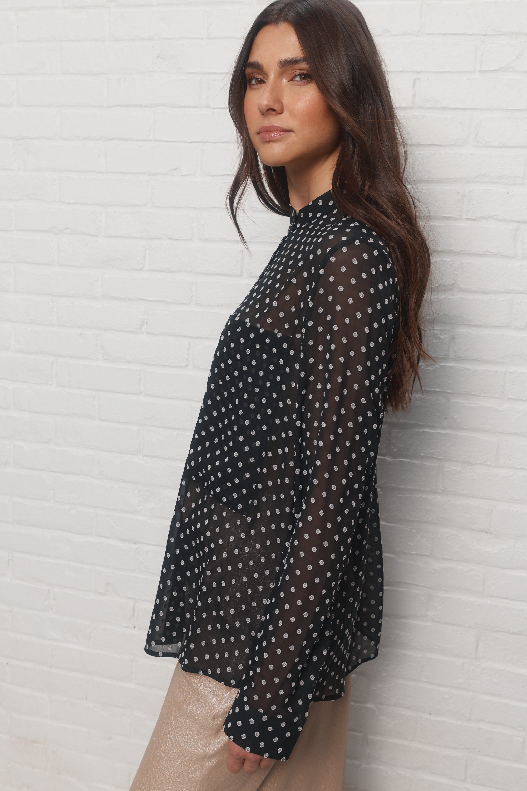 Nenuphar | Chemise noire