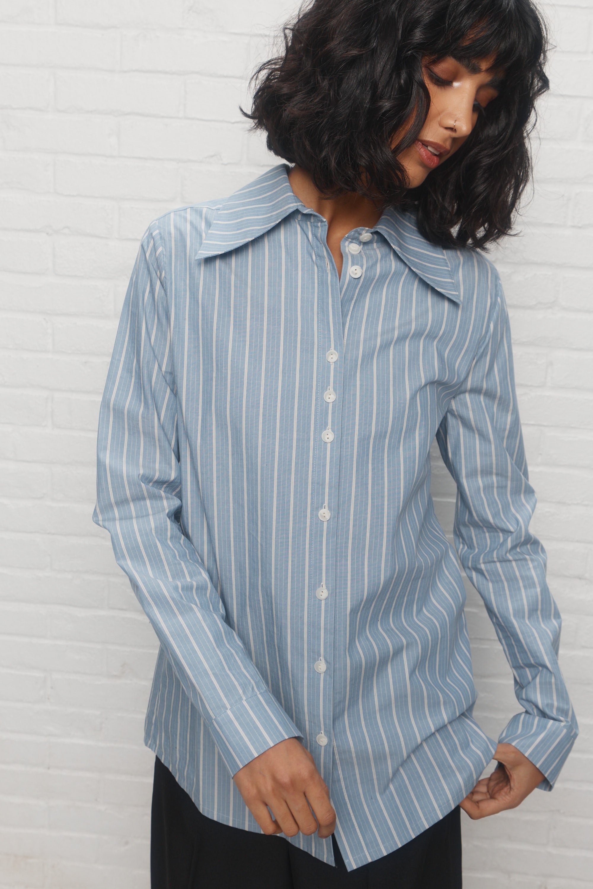 Piro | Chemise bleue