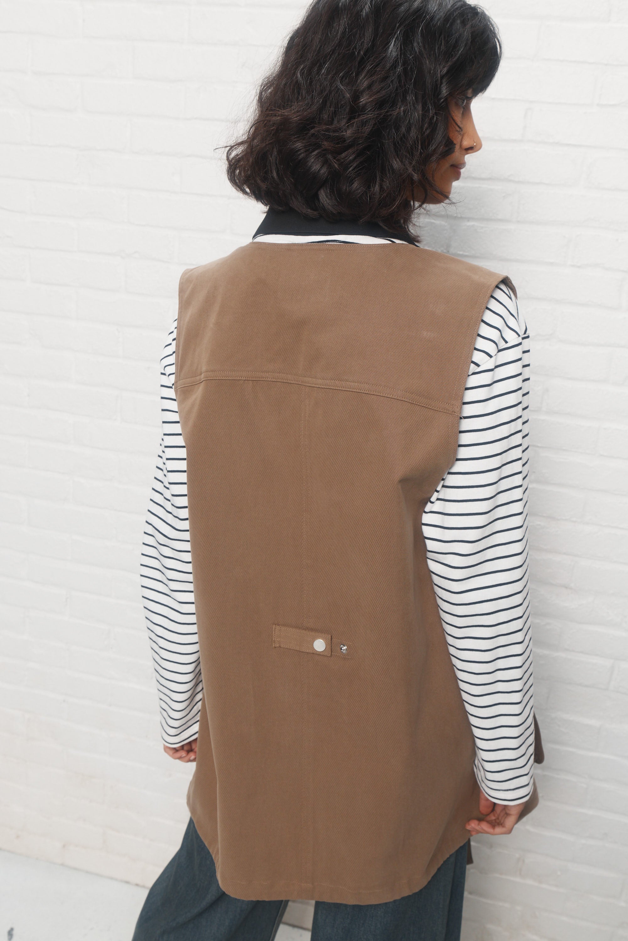 Quentin | Veste brune