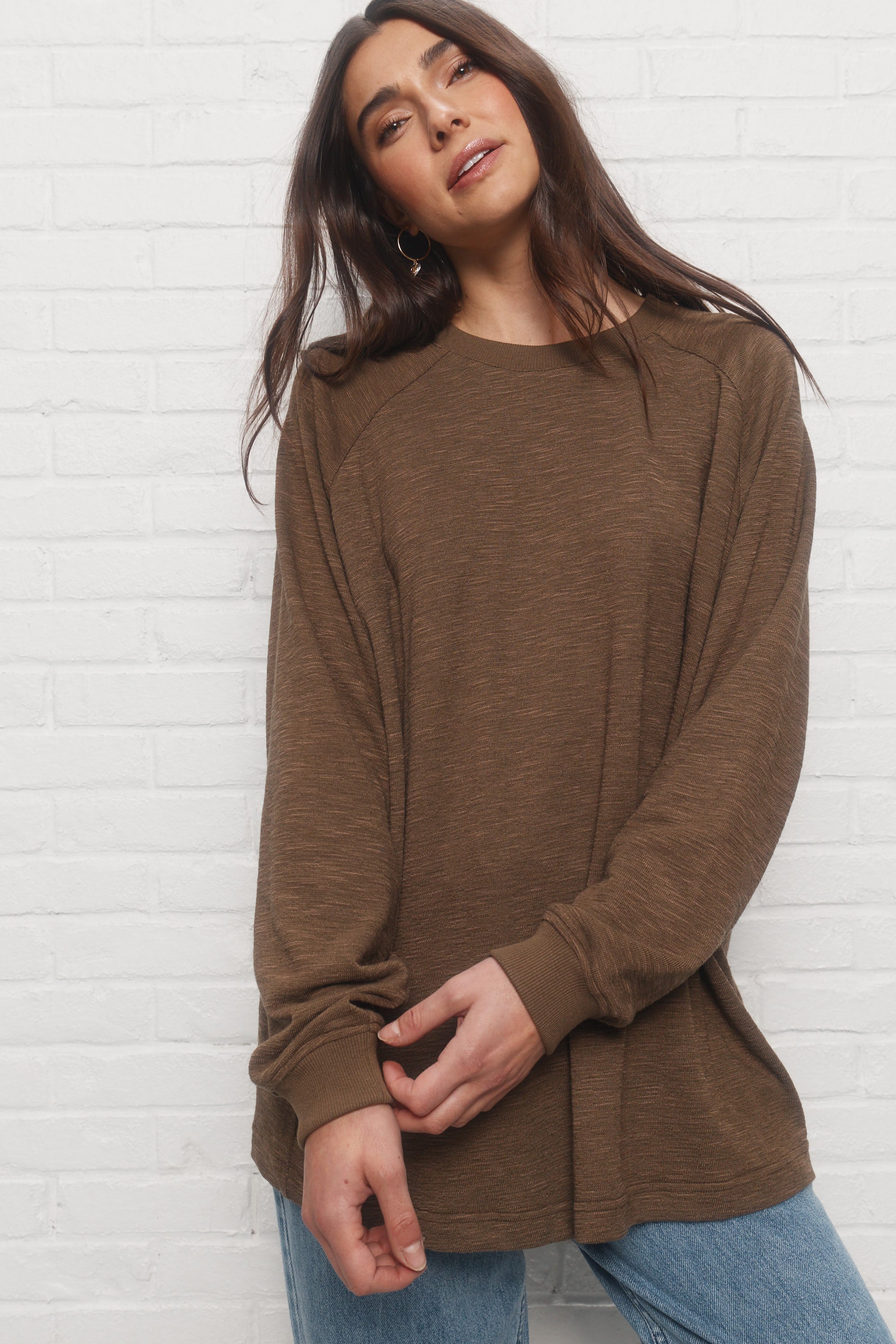 Renaud | Chandail brun