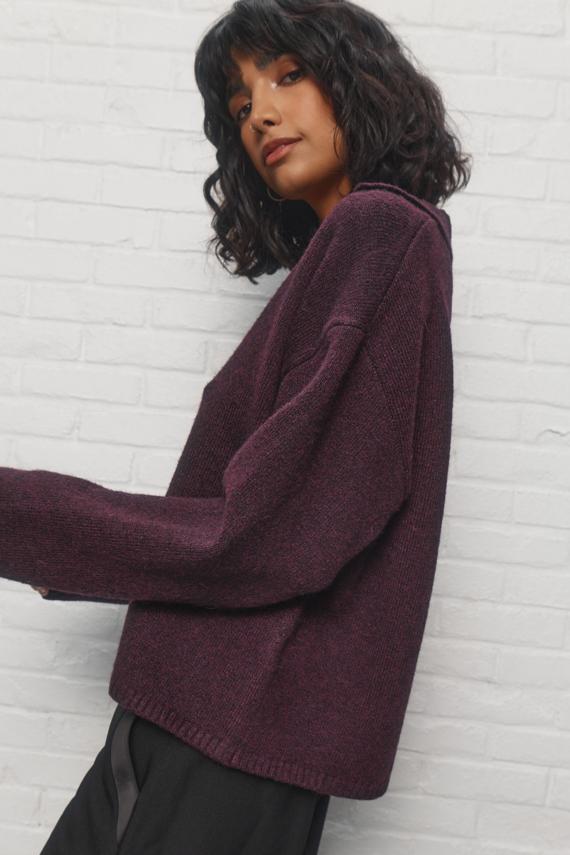 Salem | Chandail mauve