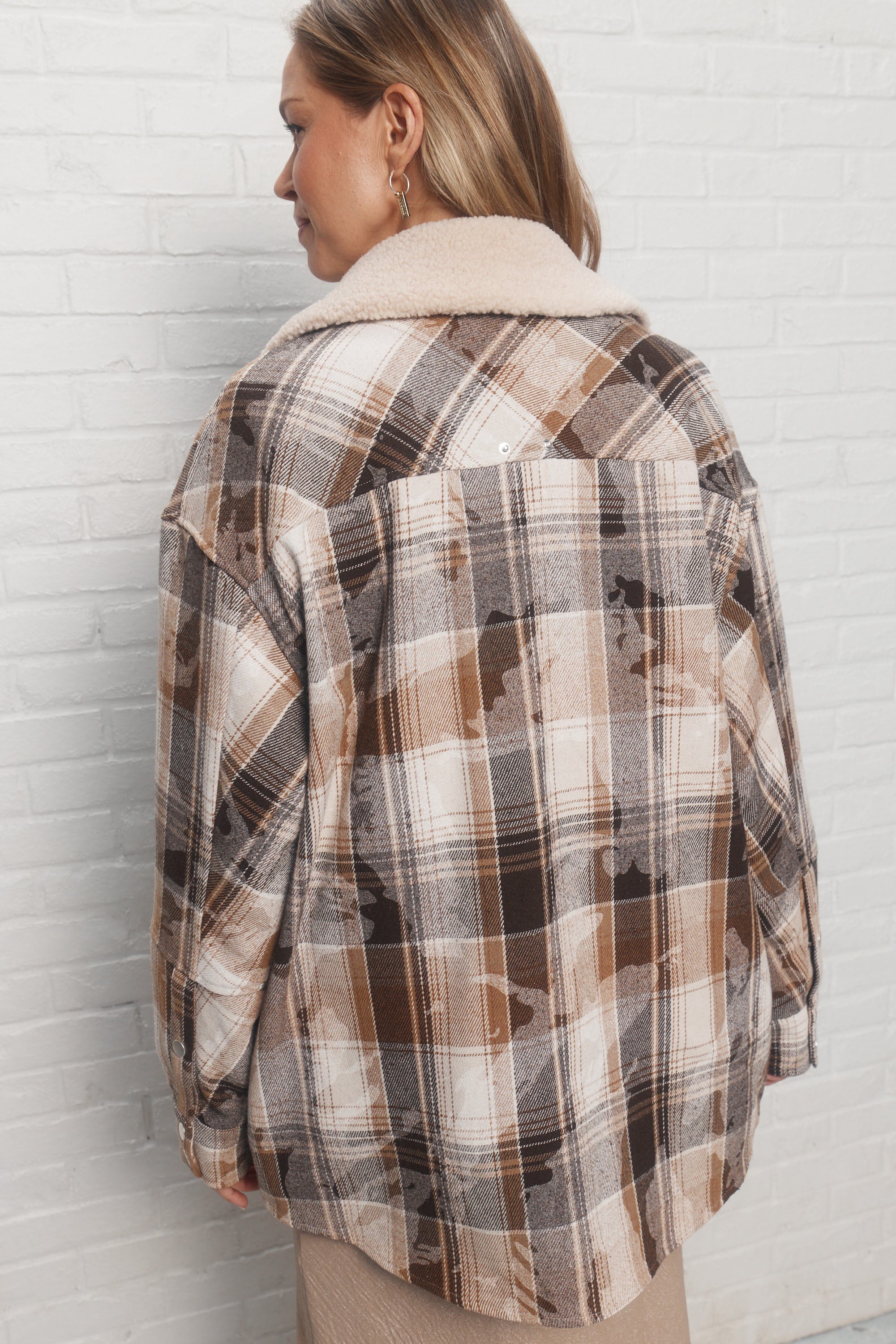 Travis | Veste à carreaux