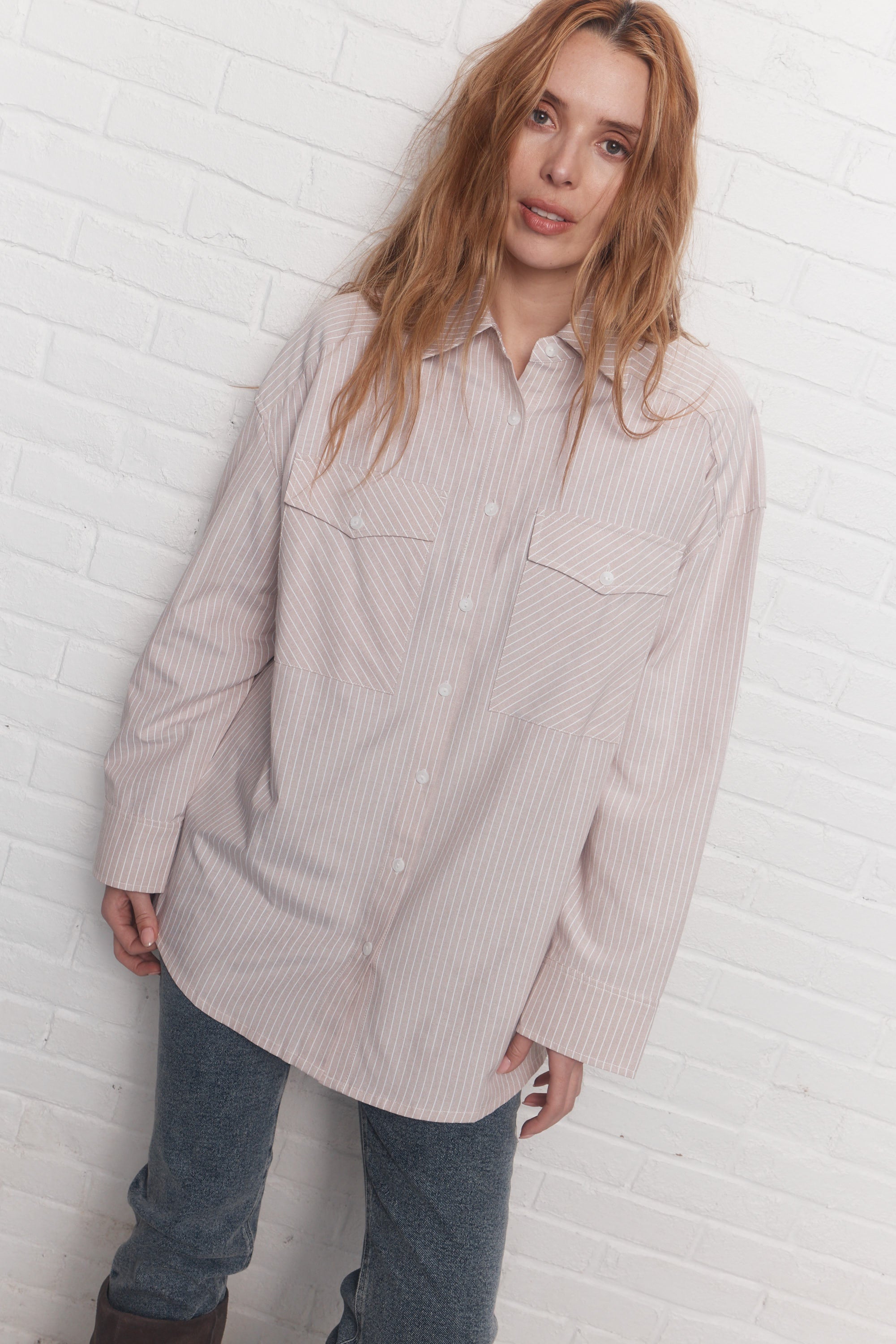 Bennington | Chemise beige