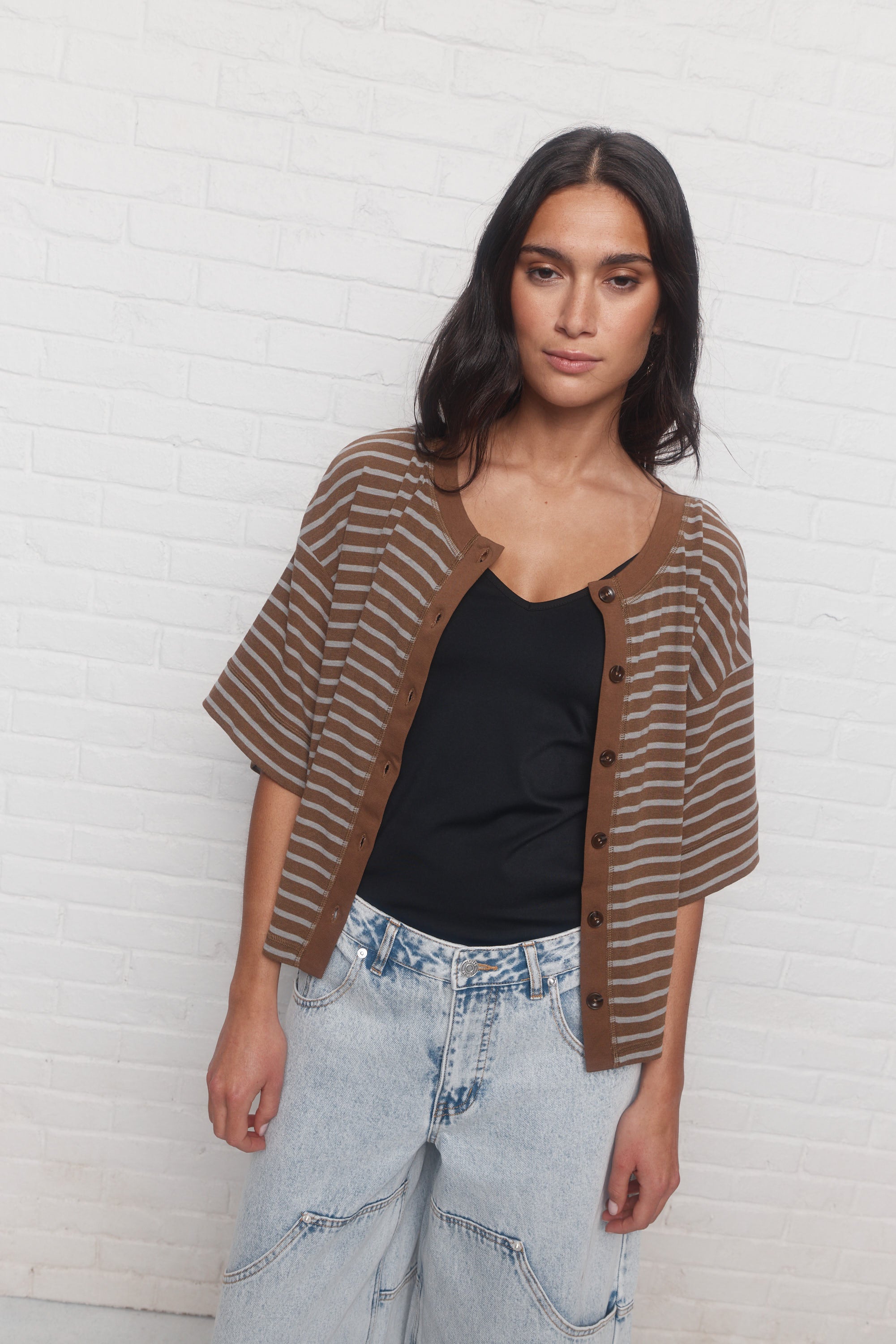 Crushed | Striped sweater