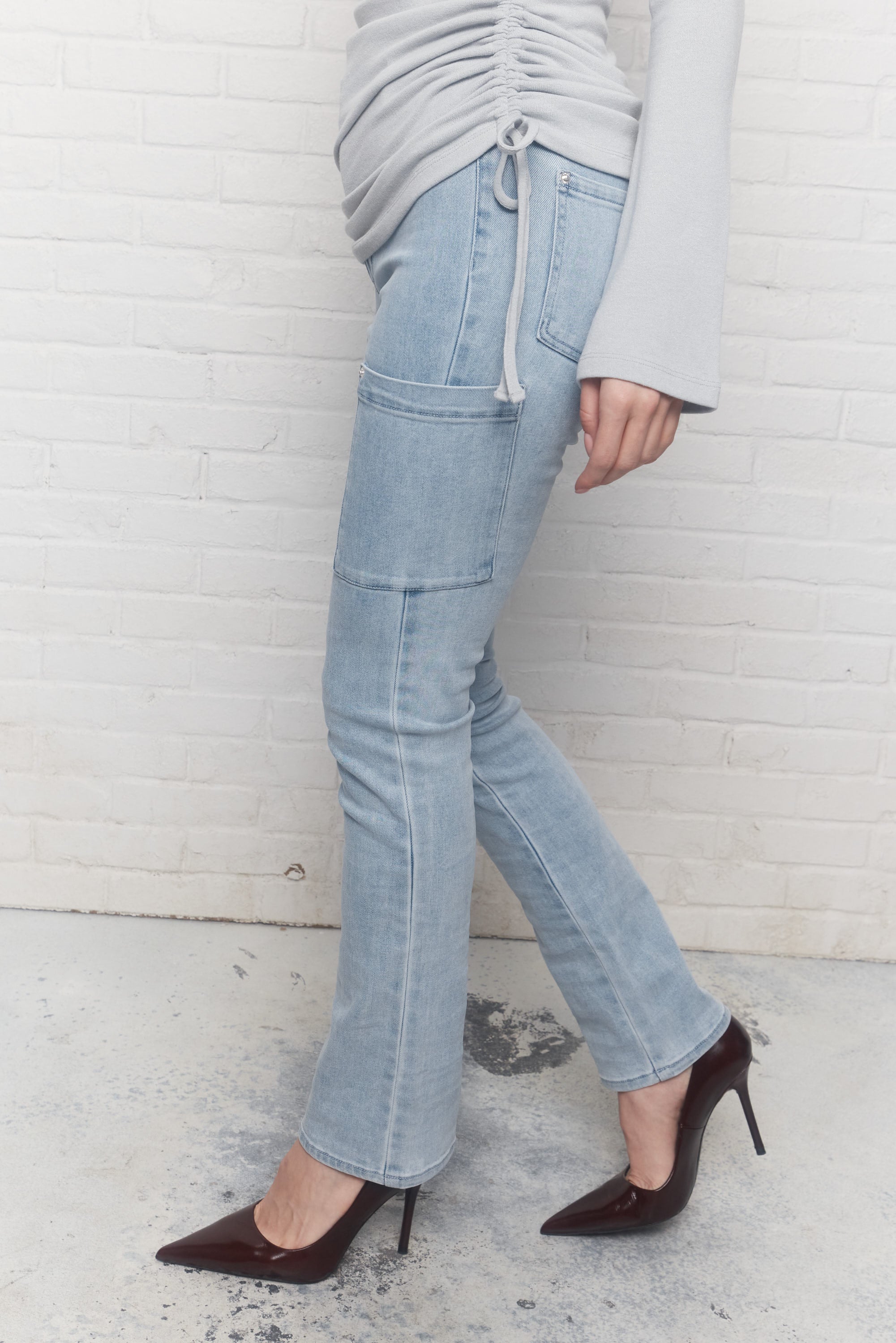 Fassety | Jean Bleu Pâle Délavé