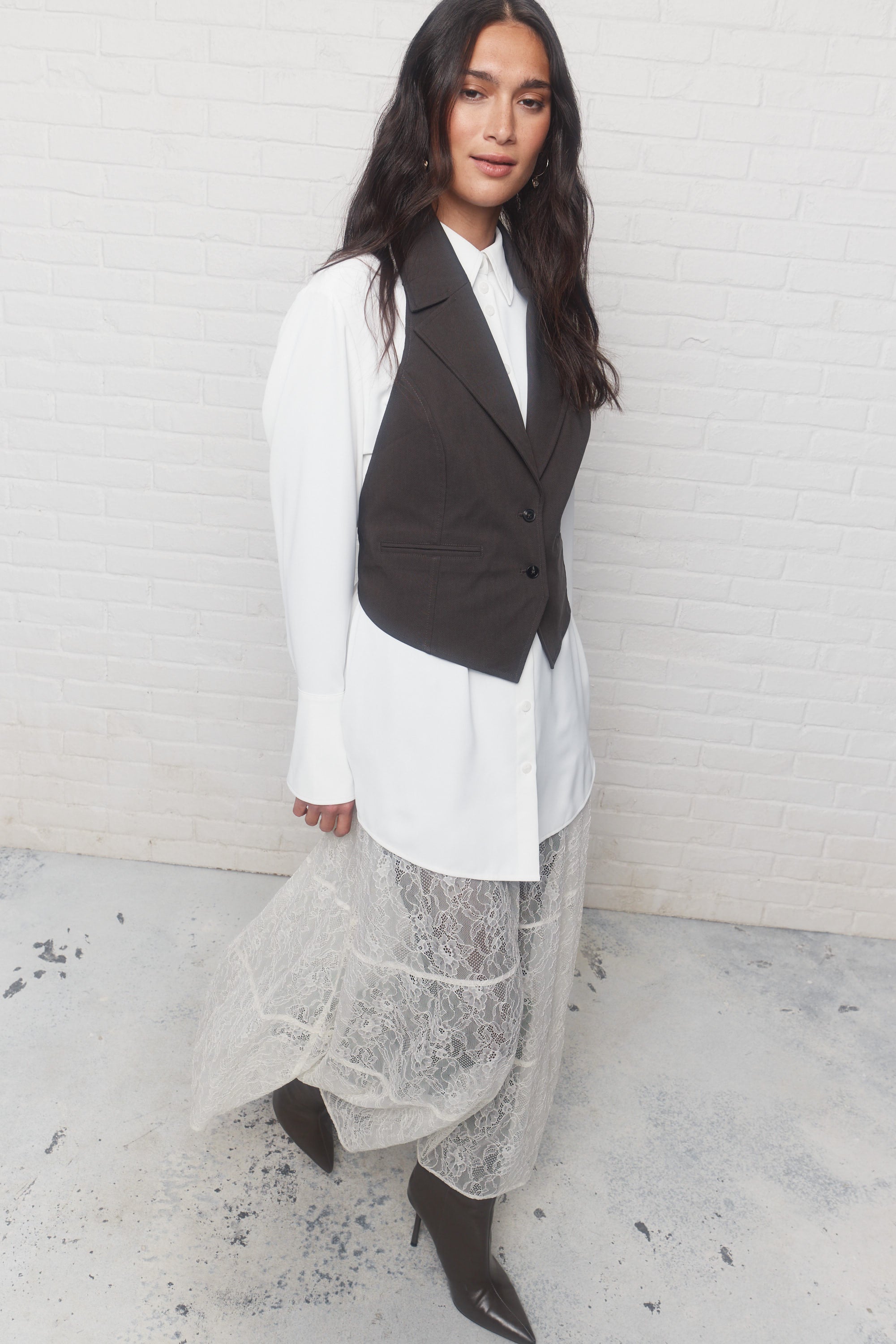 Flea | Grey-Green Vest