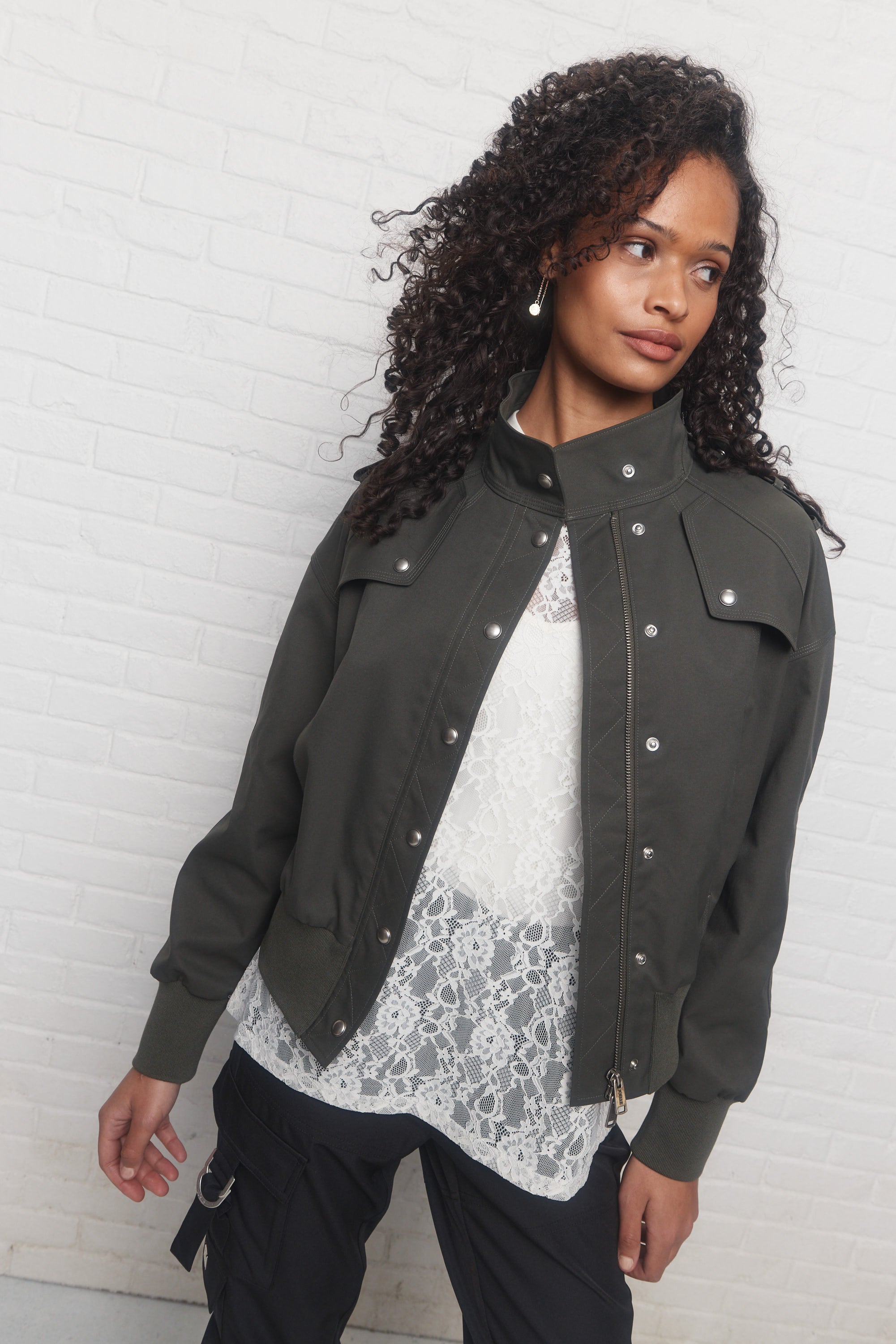 Maynard | Manteau vert sauge