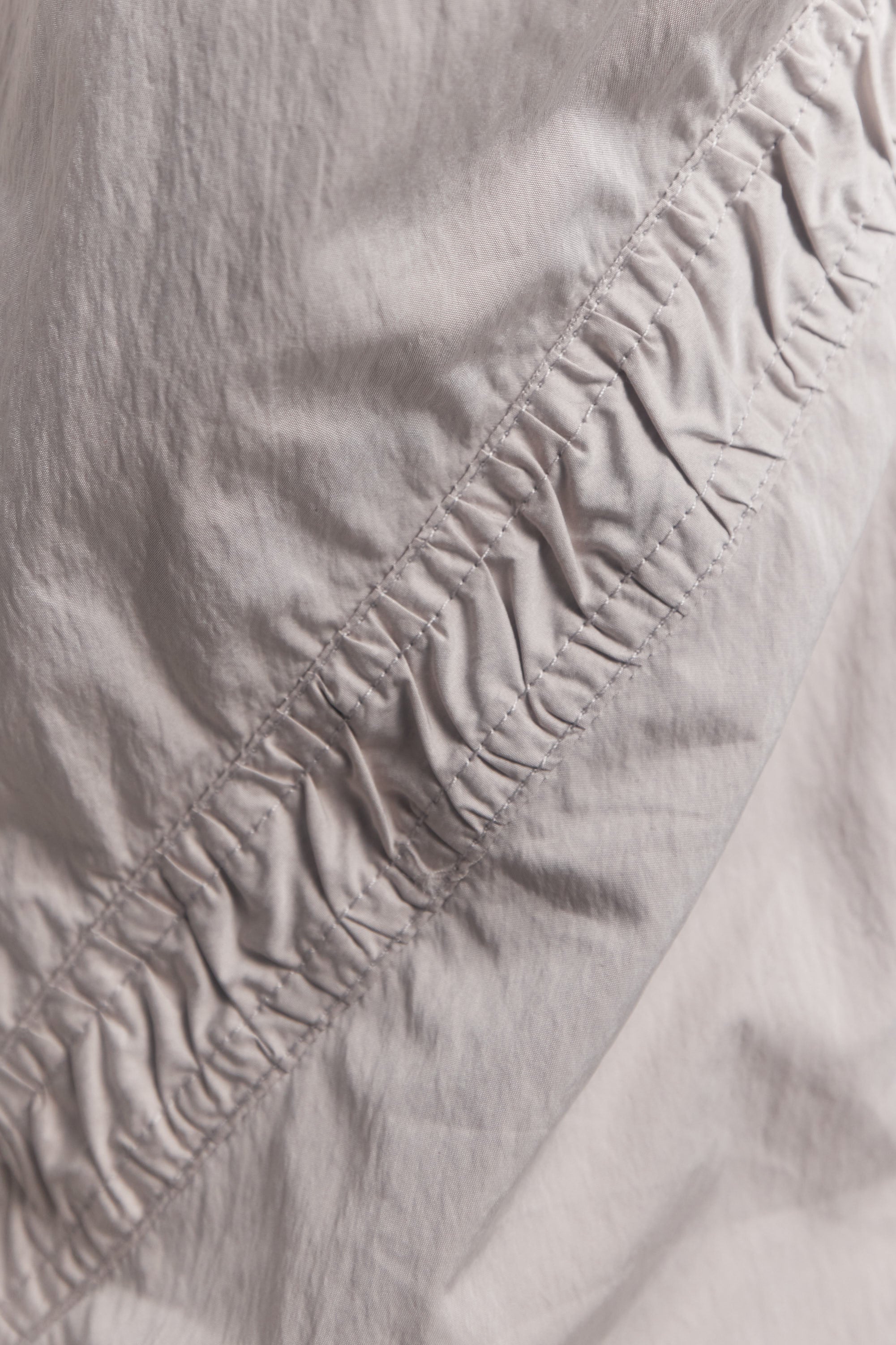 Rainy | Loose pale gray pants