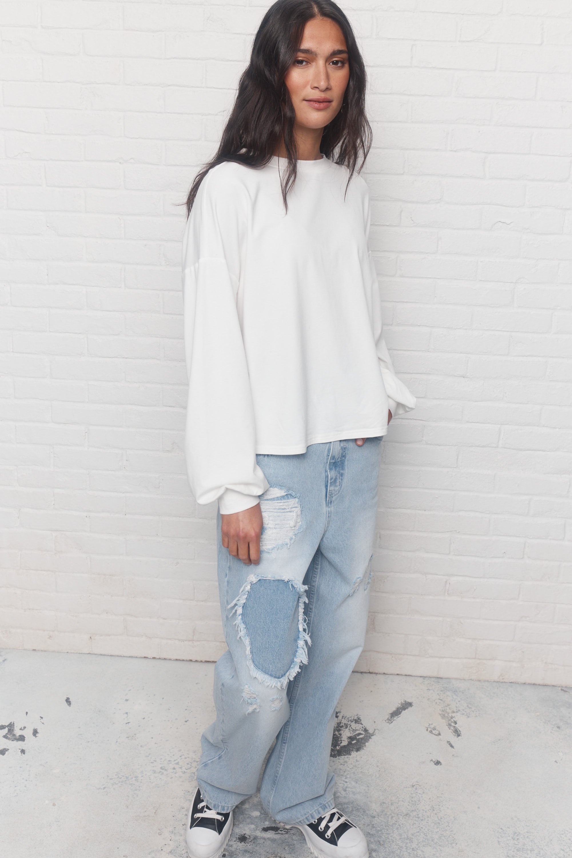 Tammy | Chandail crème