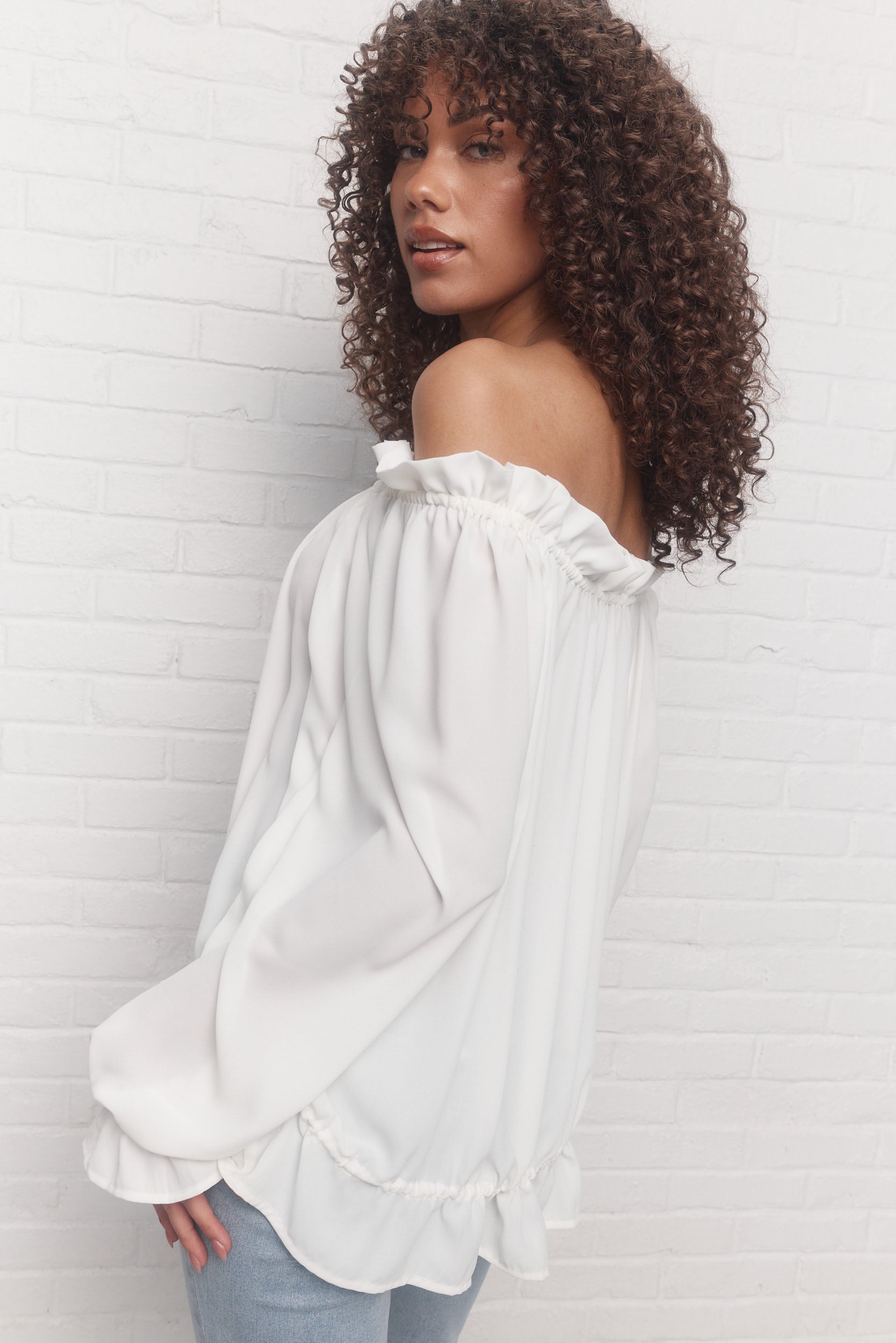 Apollo | Cream blouse