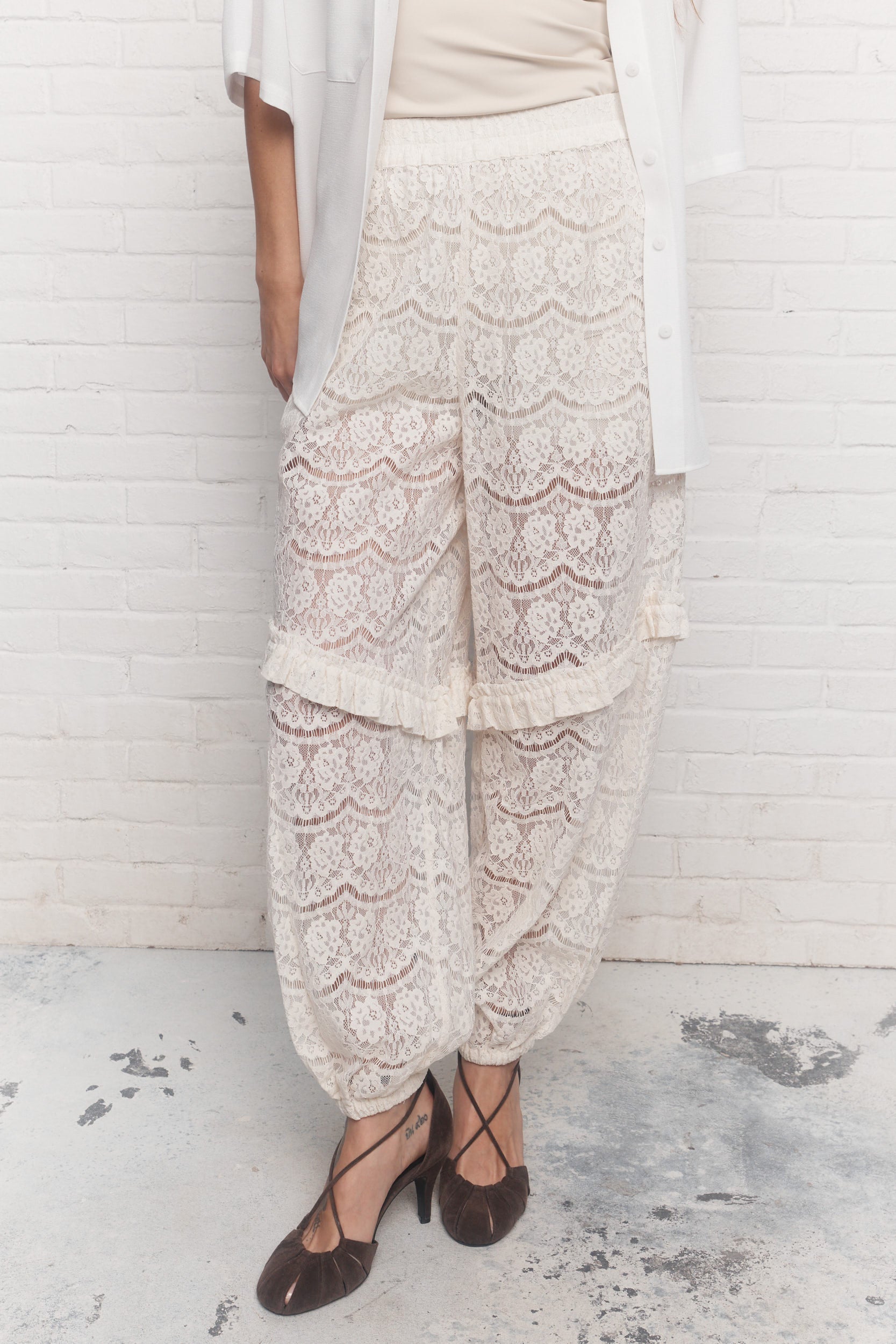 Brielle | Pantalon crème