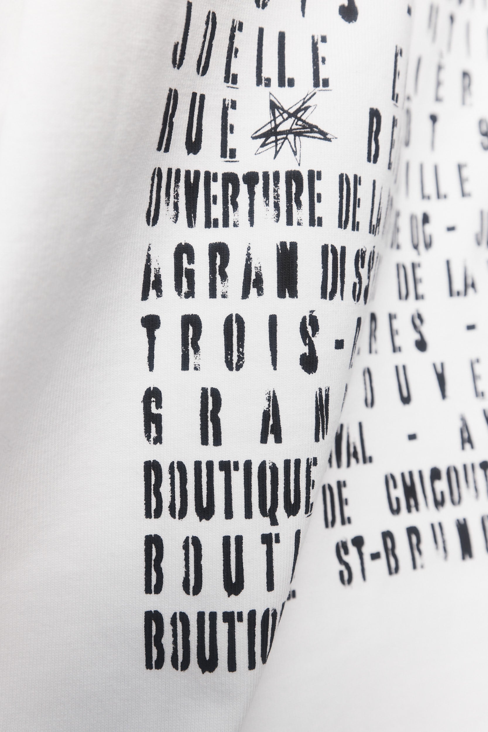 Jagger | T-shirt imprimé blanc