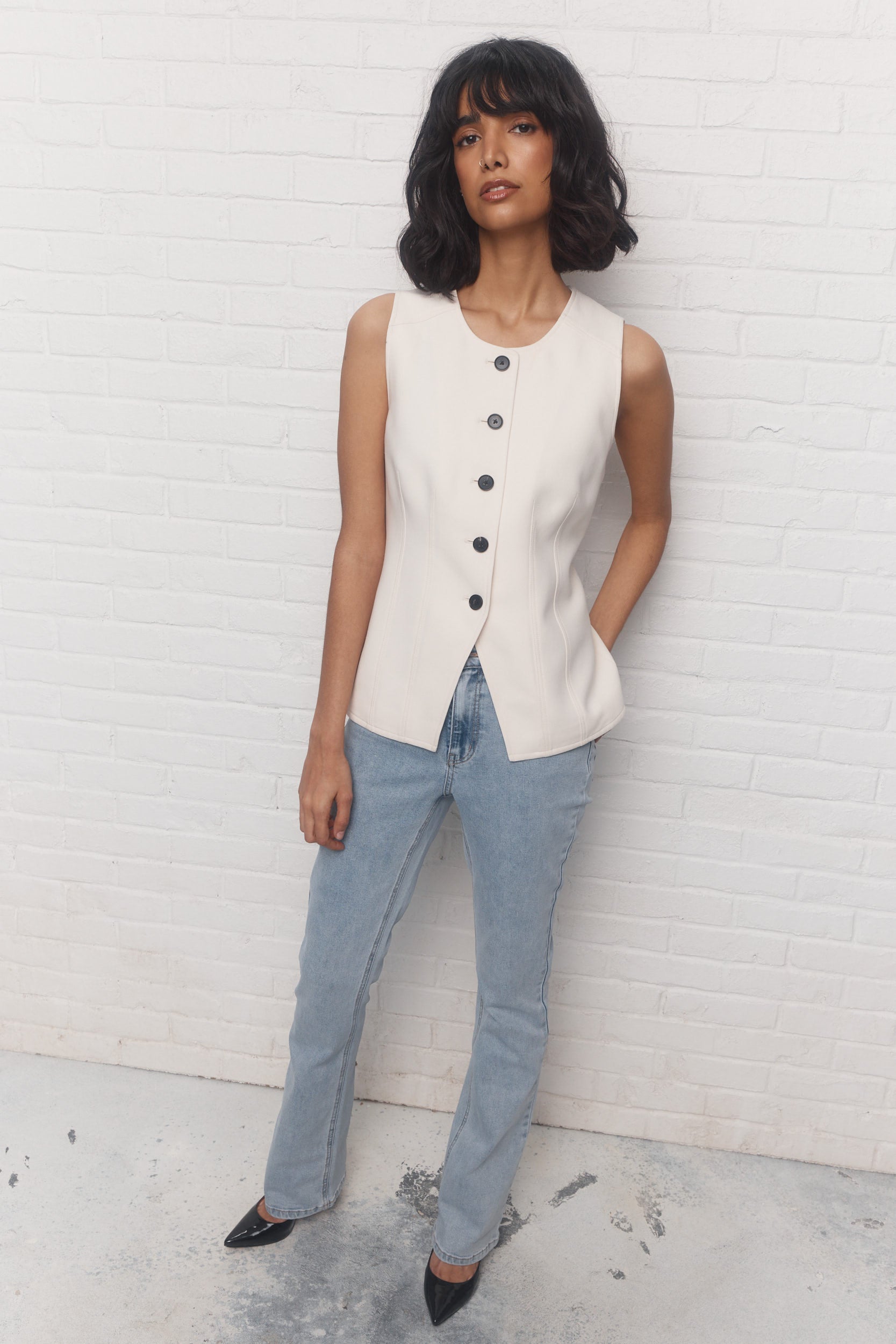 Monroe | Veste crème