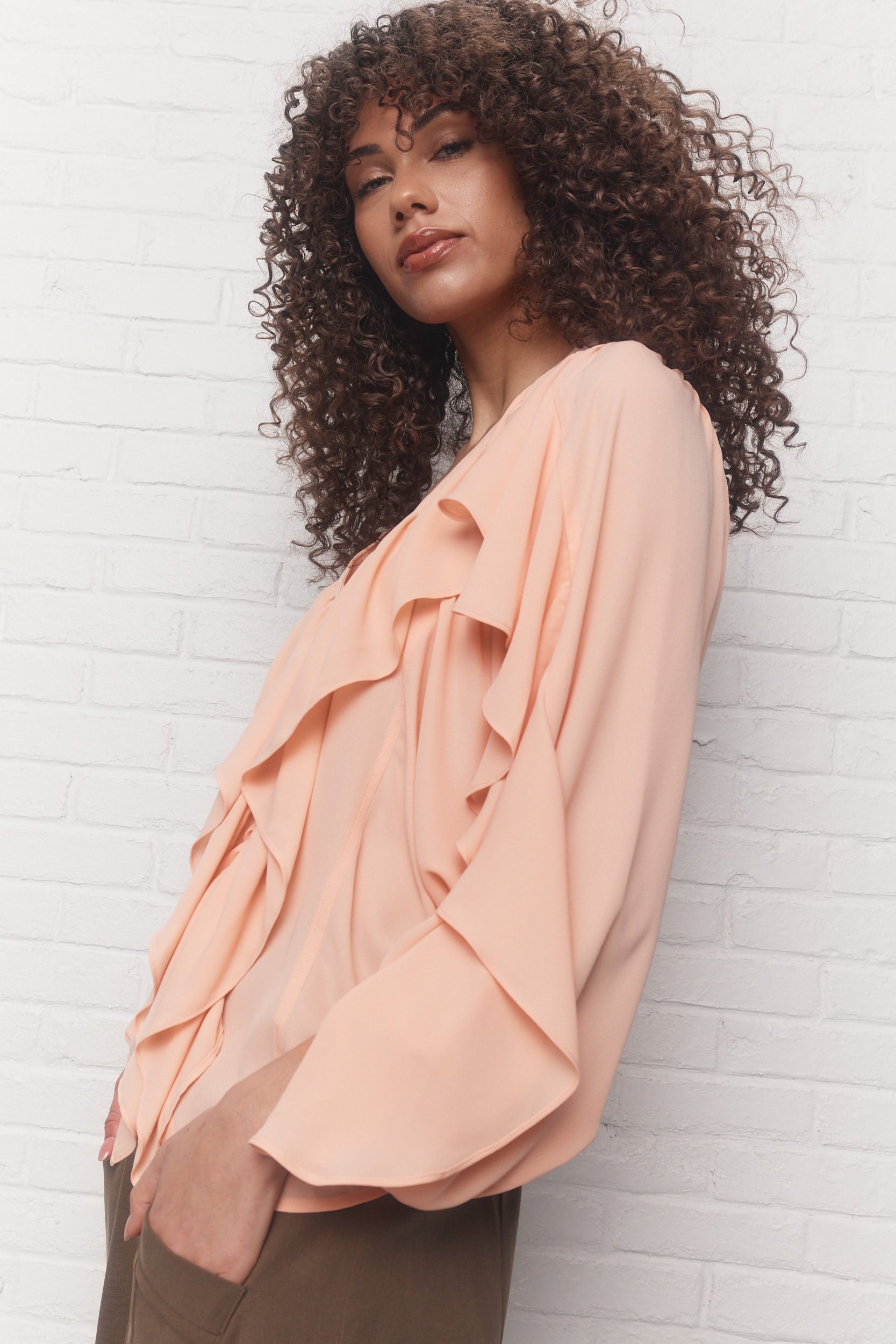 Osdal | Peach Pink Blouse