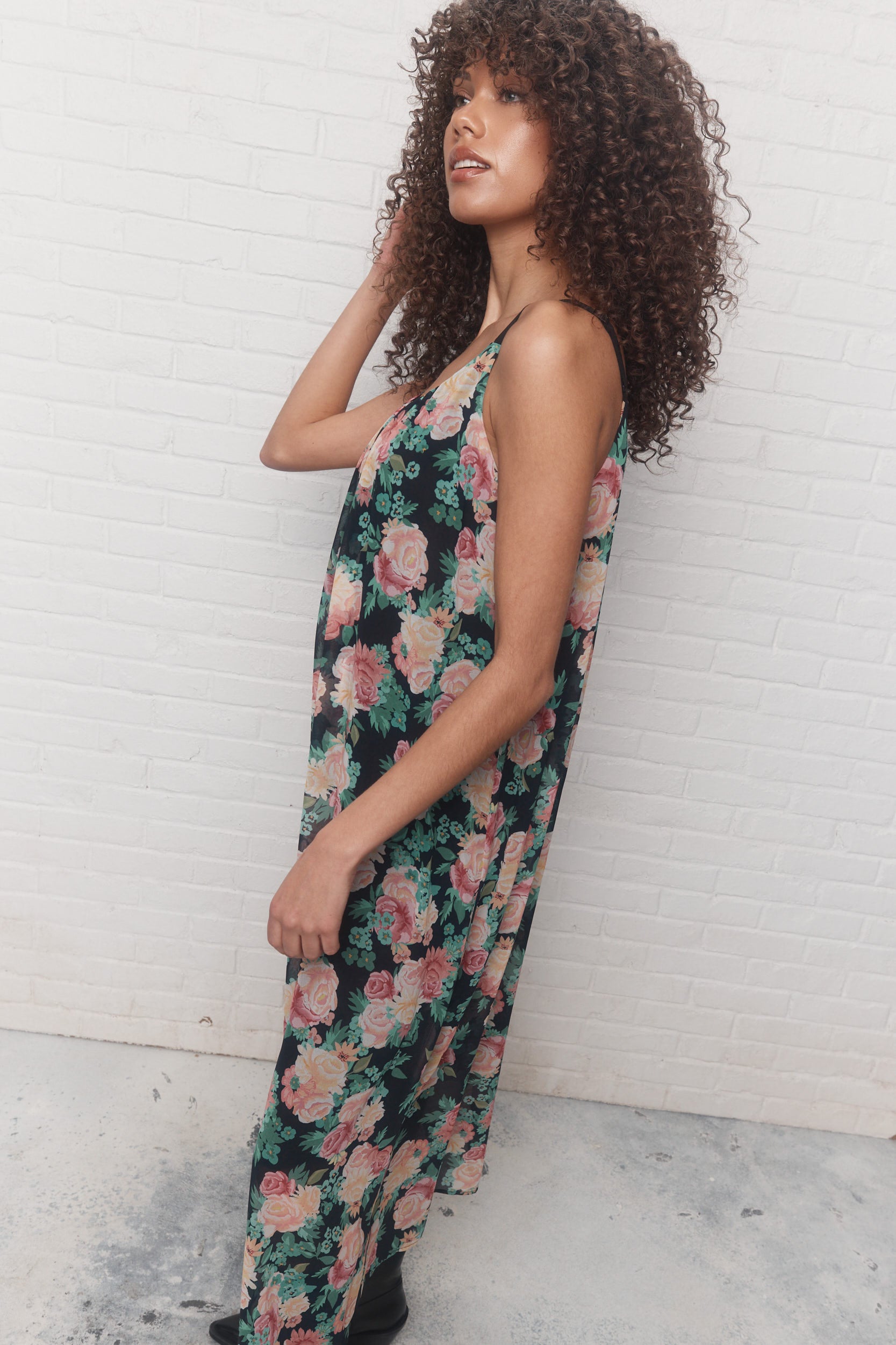 Sati | Robe combo fleur