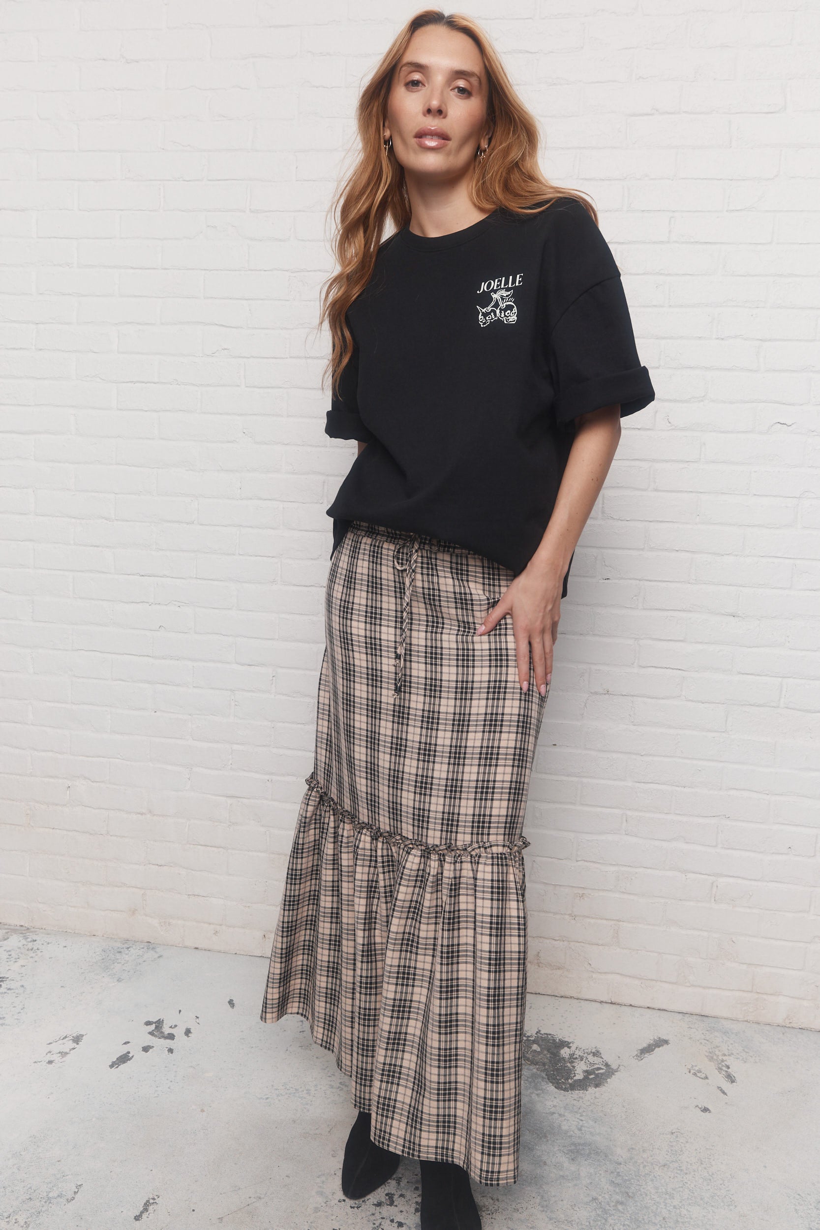 Topaz | T-shirt ample noir