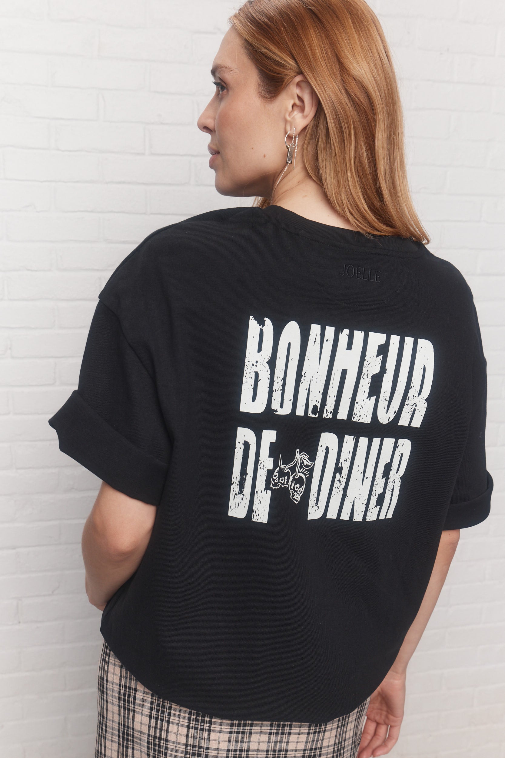 Topaz | Black Loose T-shirt