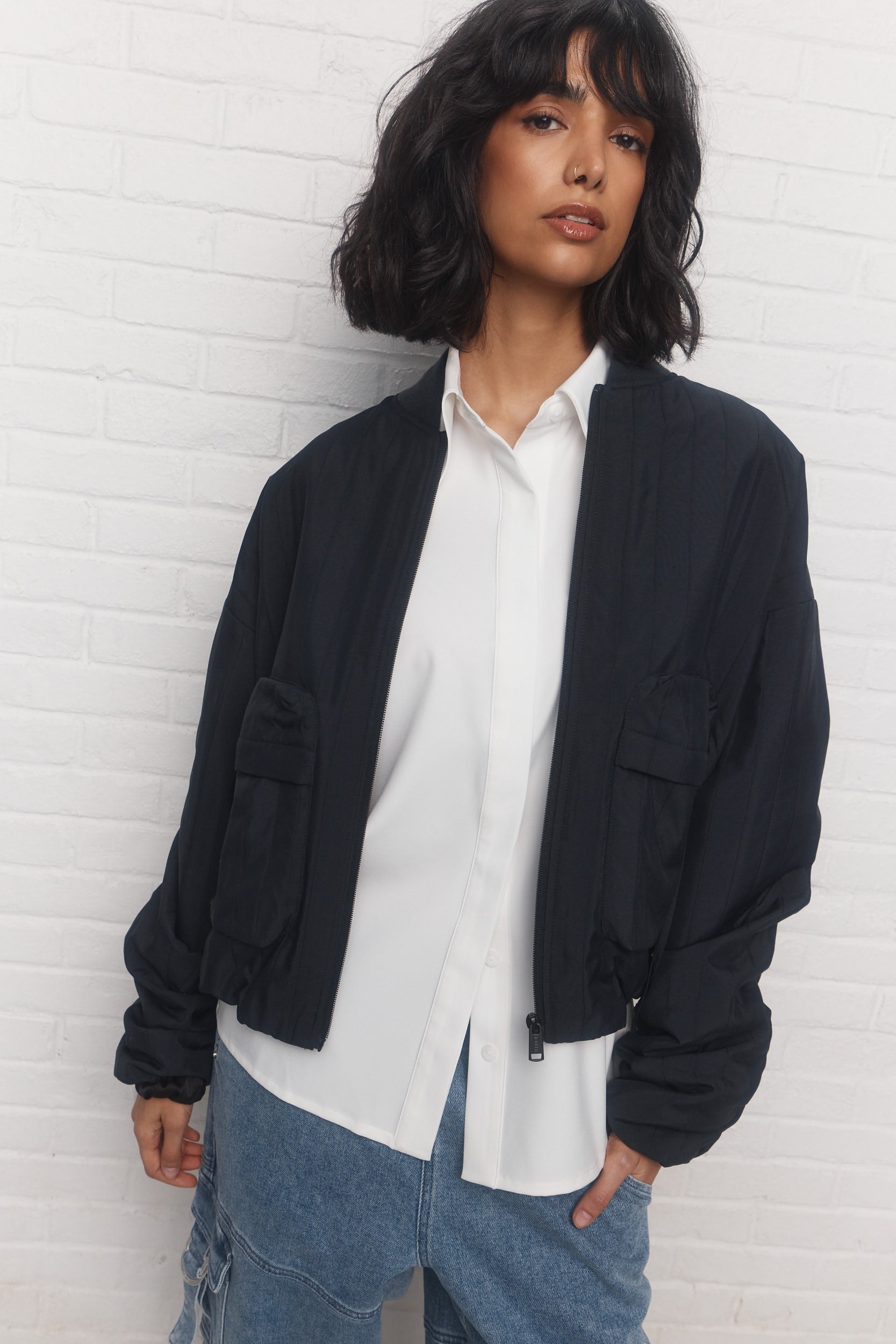 Zypher | Veste bomber noire