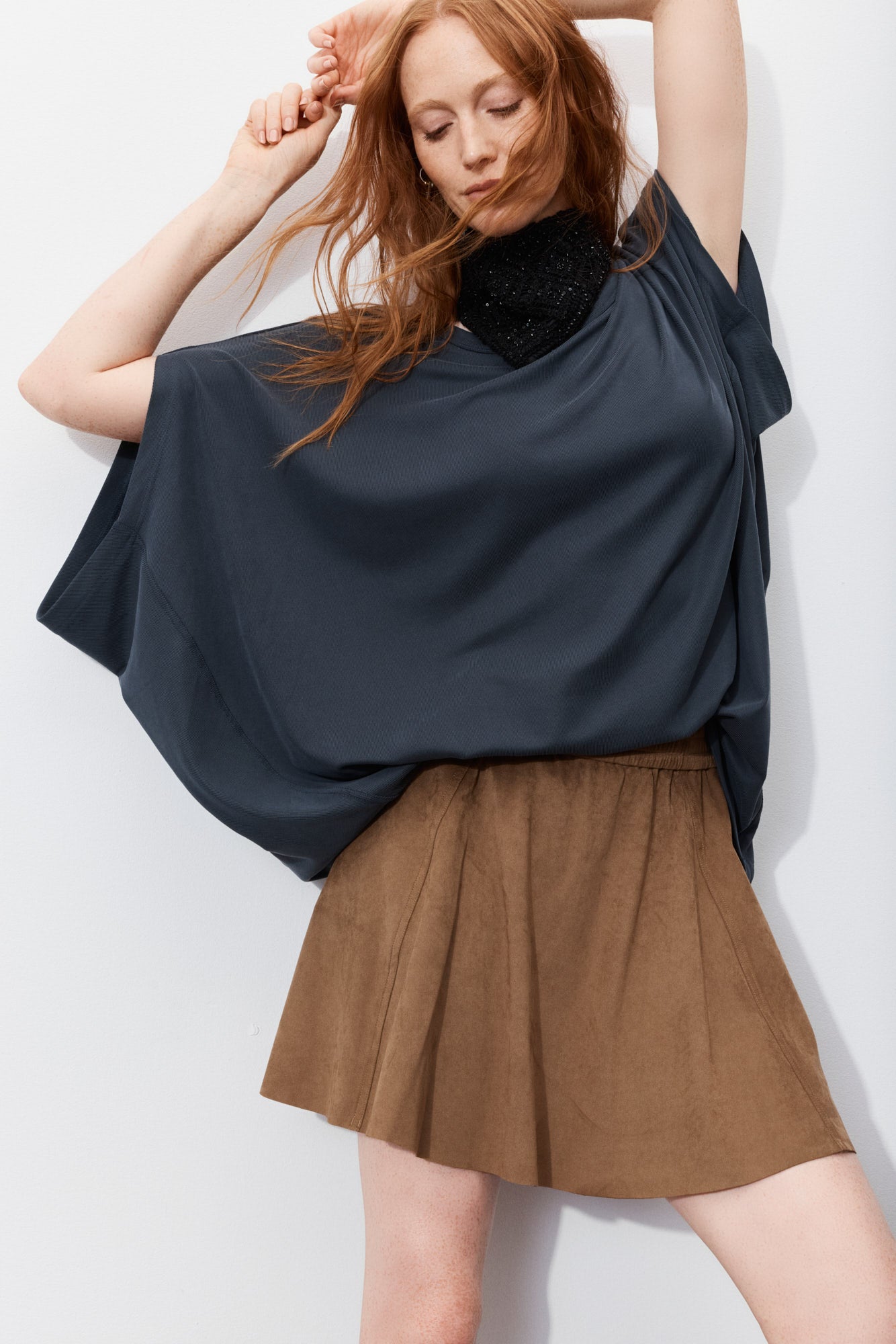 Valli | Loose grey shirt