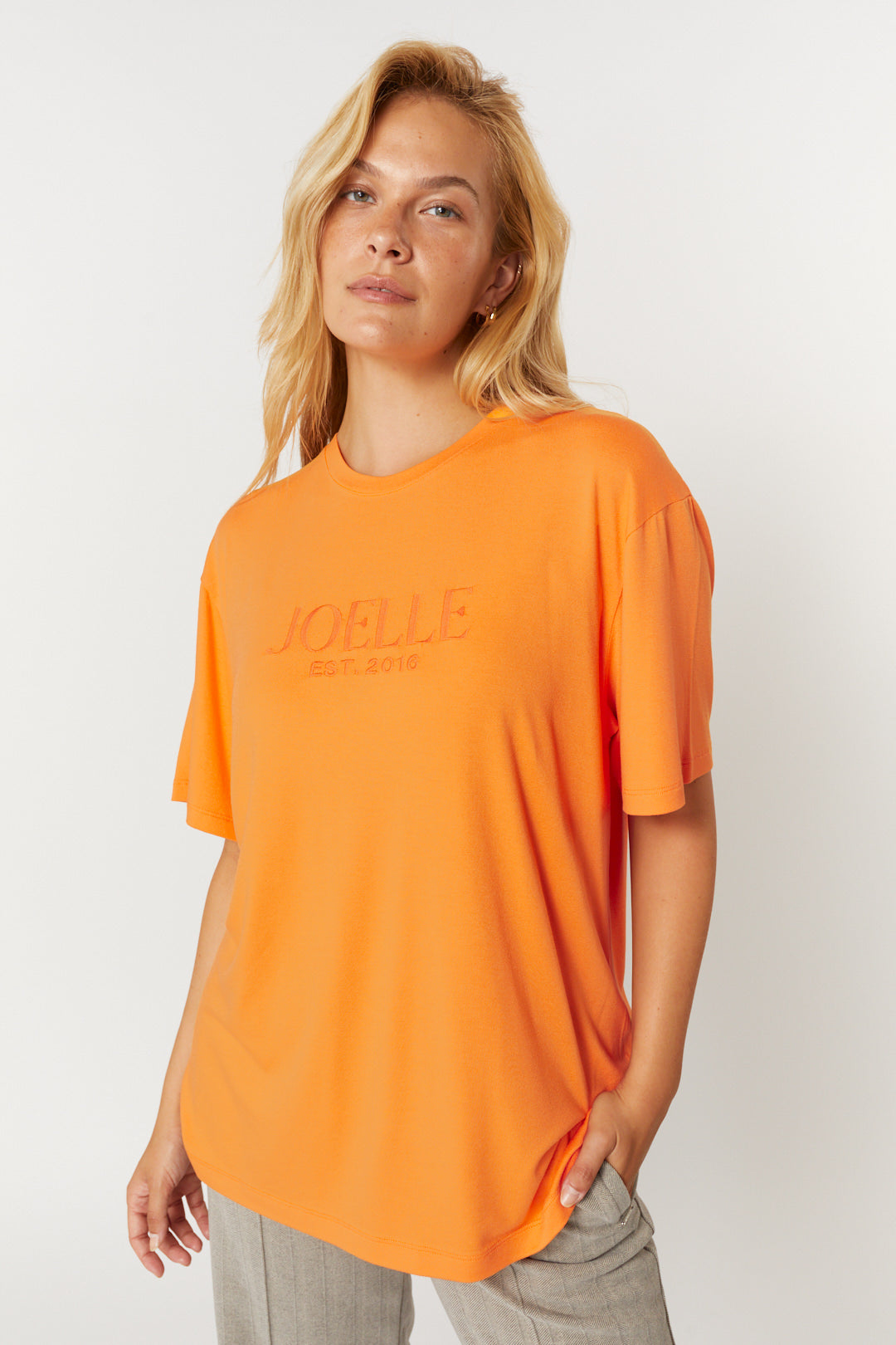DUMMY PRODUCT - T-shirt orange ample | Laurenzo
