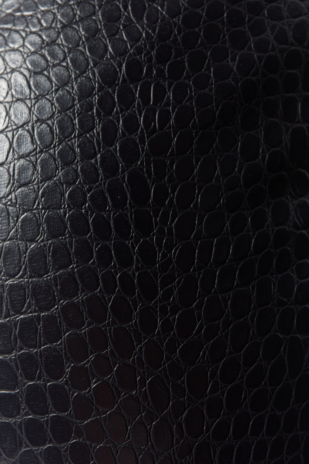Blue-black crocodile effect pants | Alison