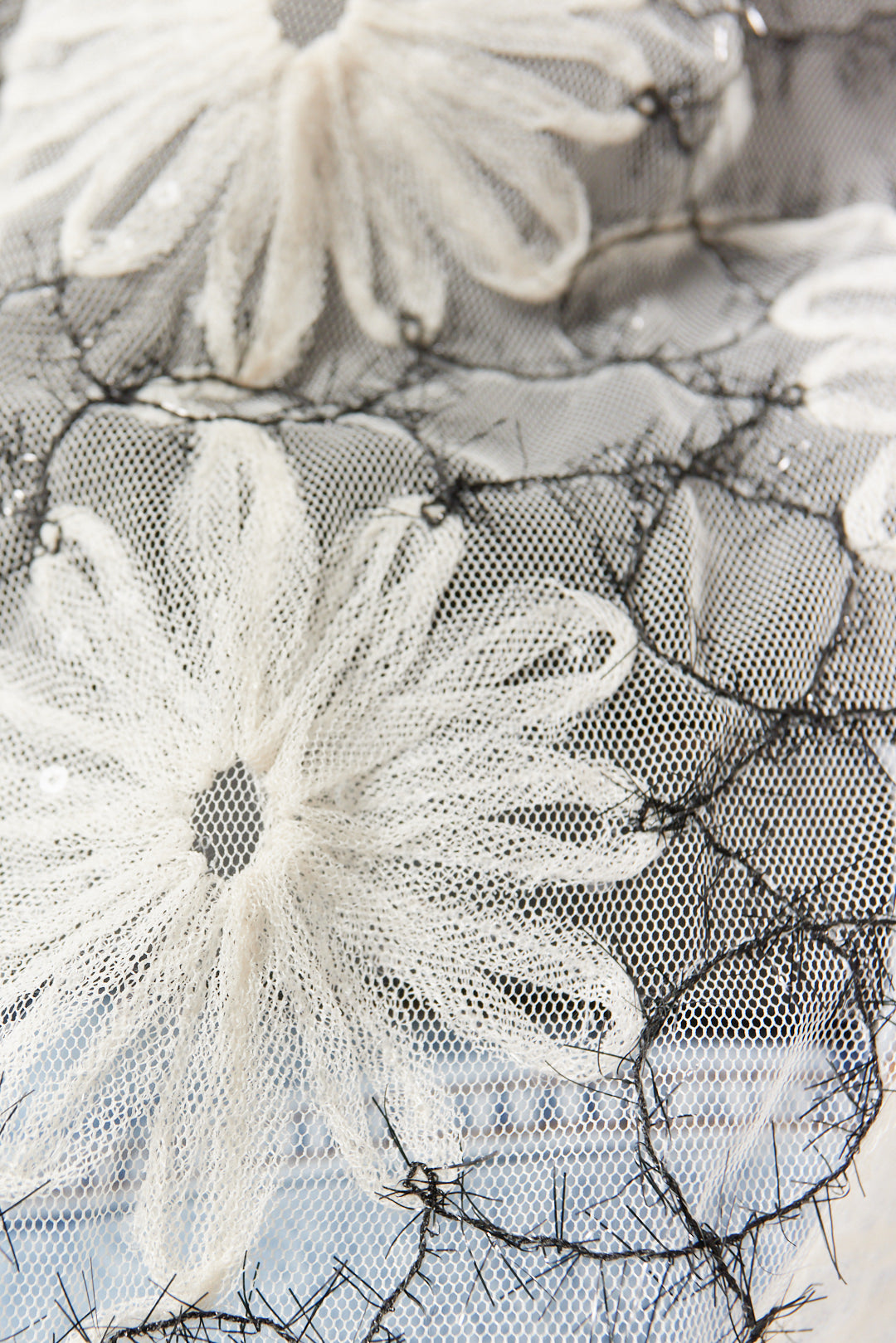 Long ivory lace dress | Farrah