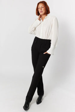 Pantalon cargo noir | Romy JOELLE Collection