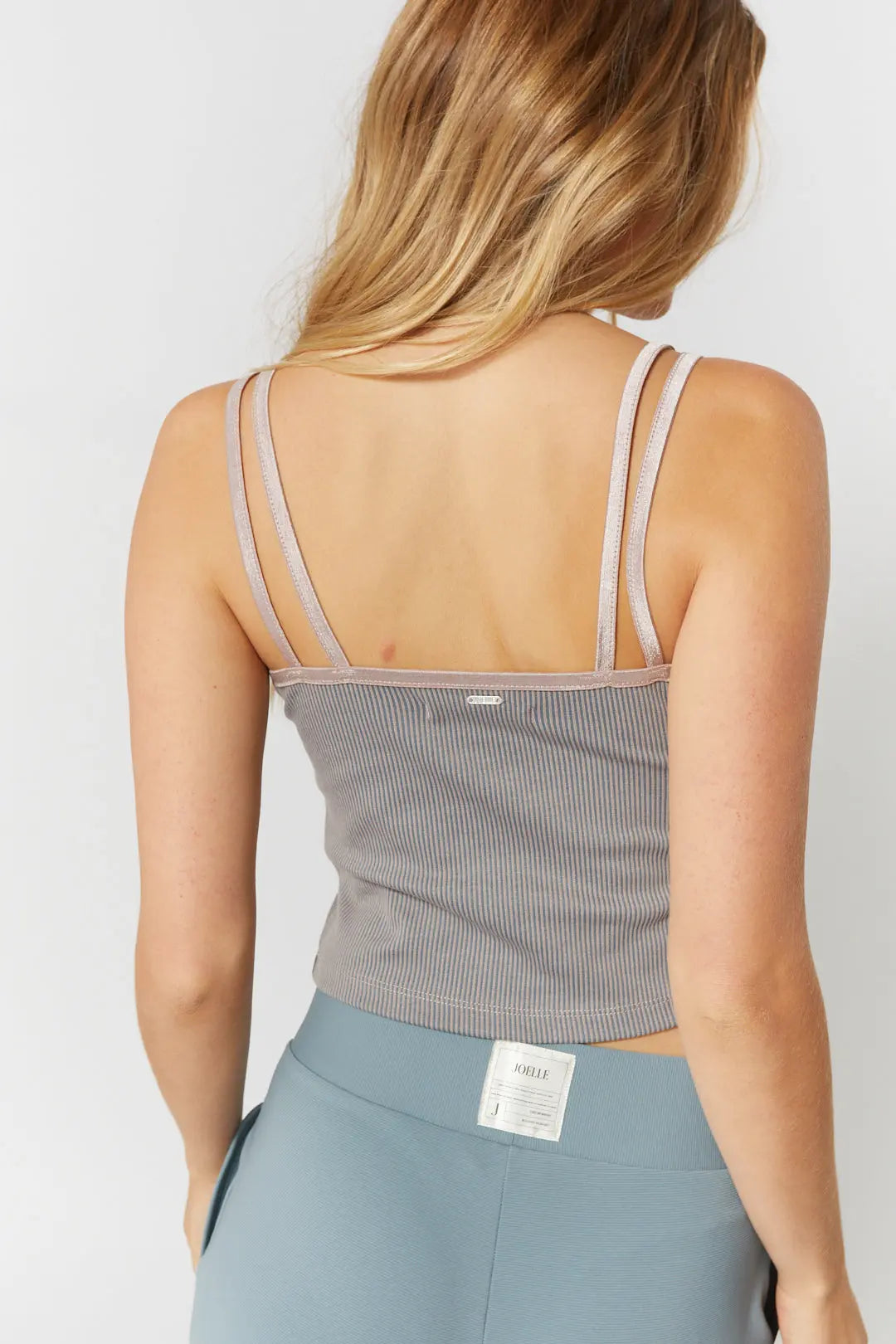 Camisole détente bleu-gris texturée | North JOELLE Collection