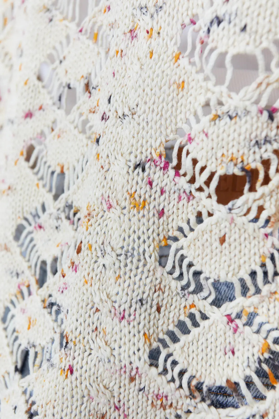 Chandail crème multi en tricot | Connels JOELLE Collection