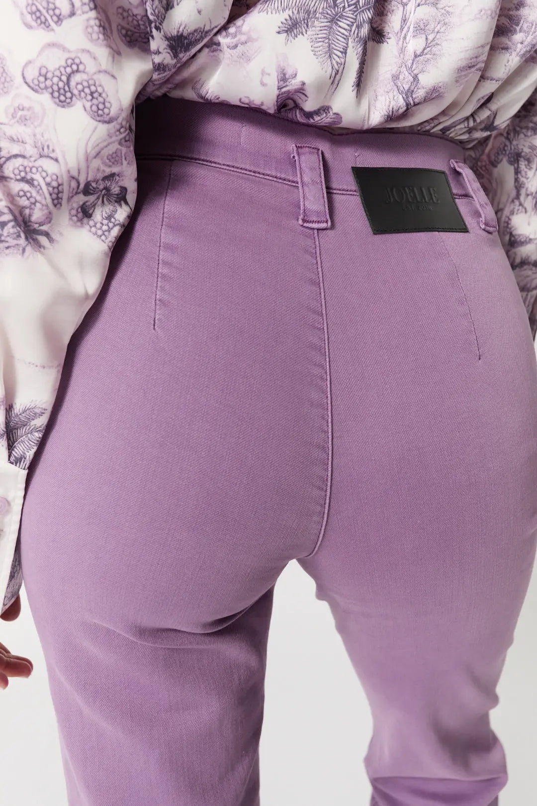 Jeans ballon mauve | Felicia JOELLE Collection