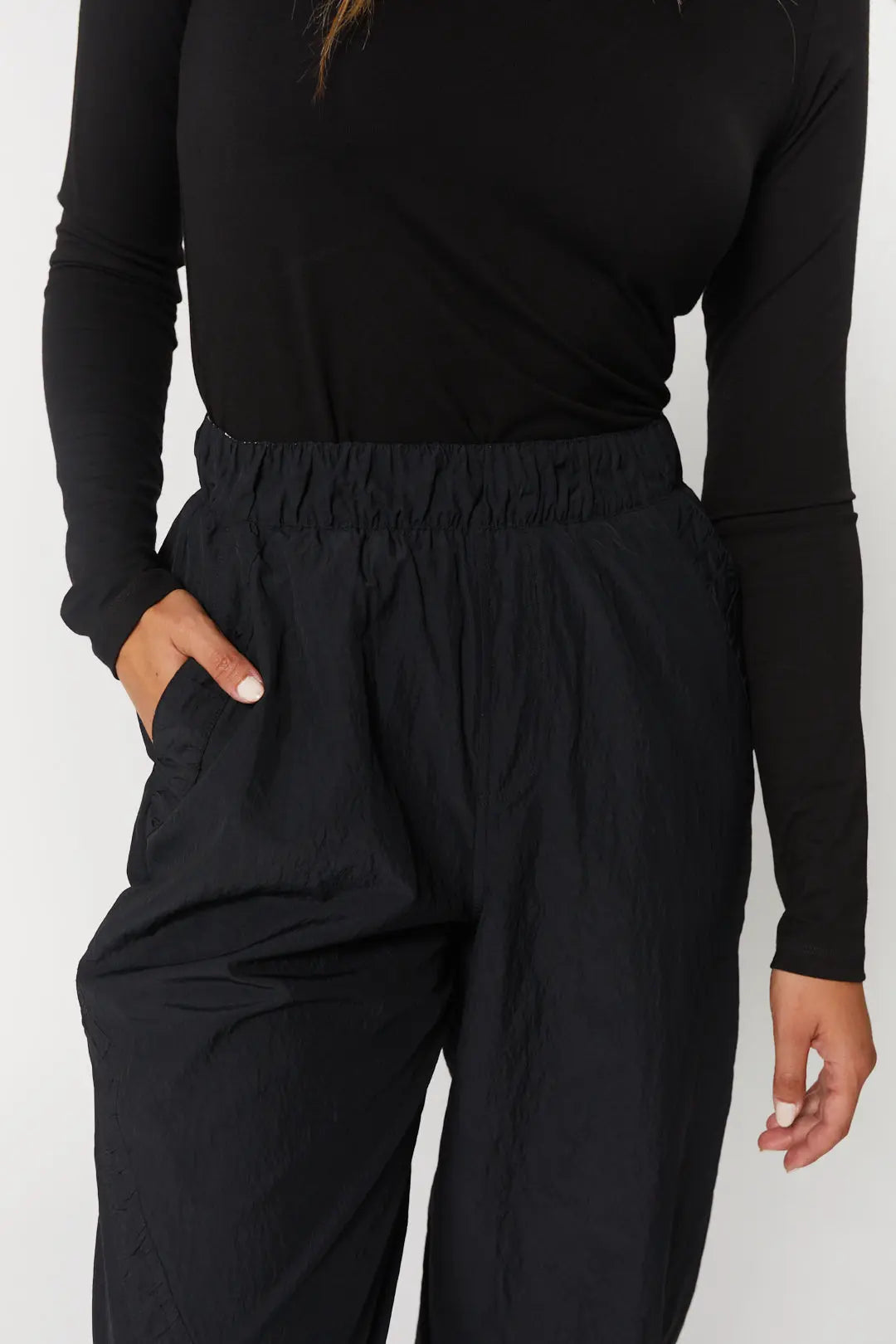 Pantalon Jogging Femme - ample à rayures fines pour femmes  Lw_ydk10_blackgray - Cdiscount Prêt-à-Porter