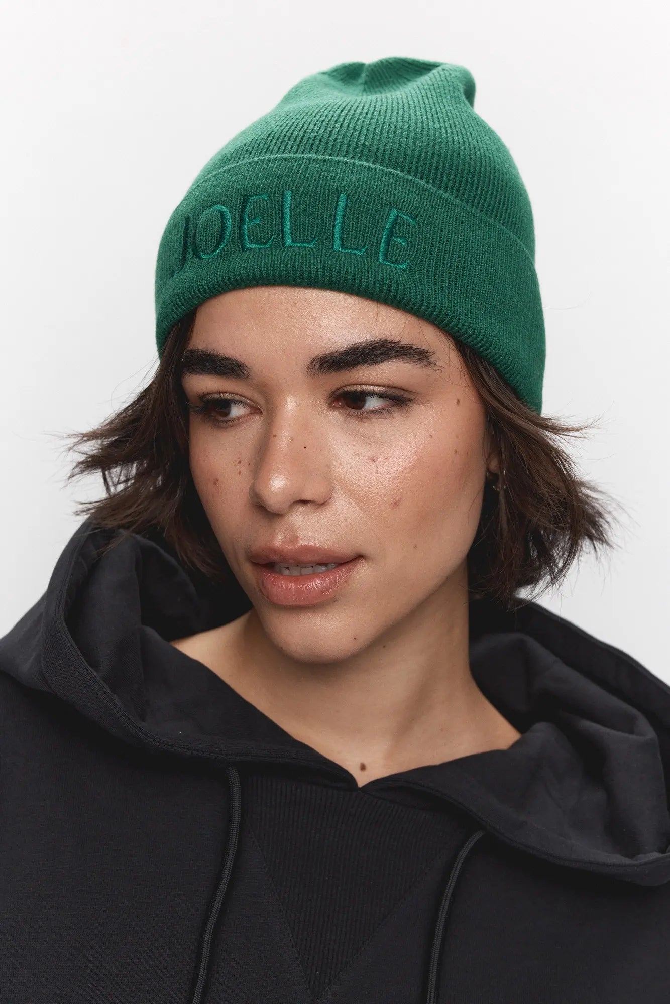 Tuque verte en tricot | Ramone JOELLE Collection