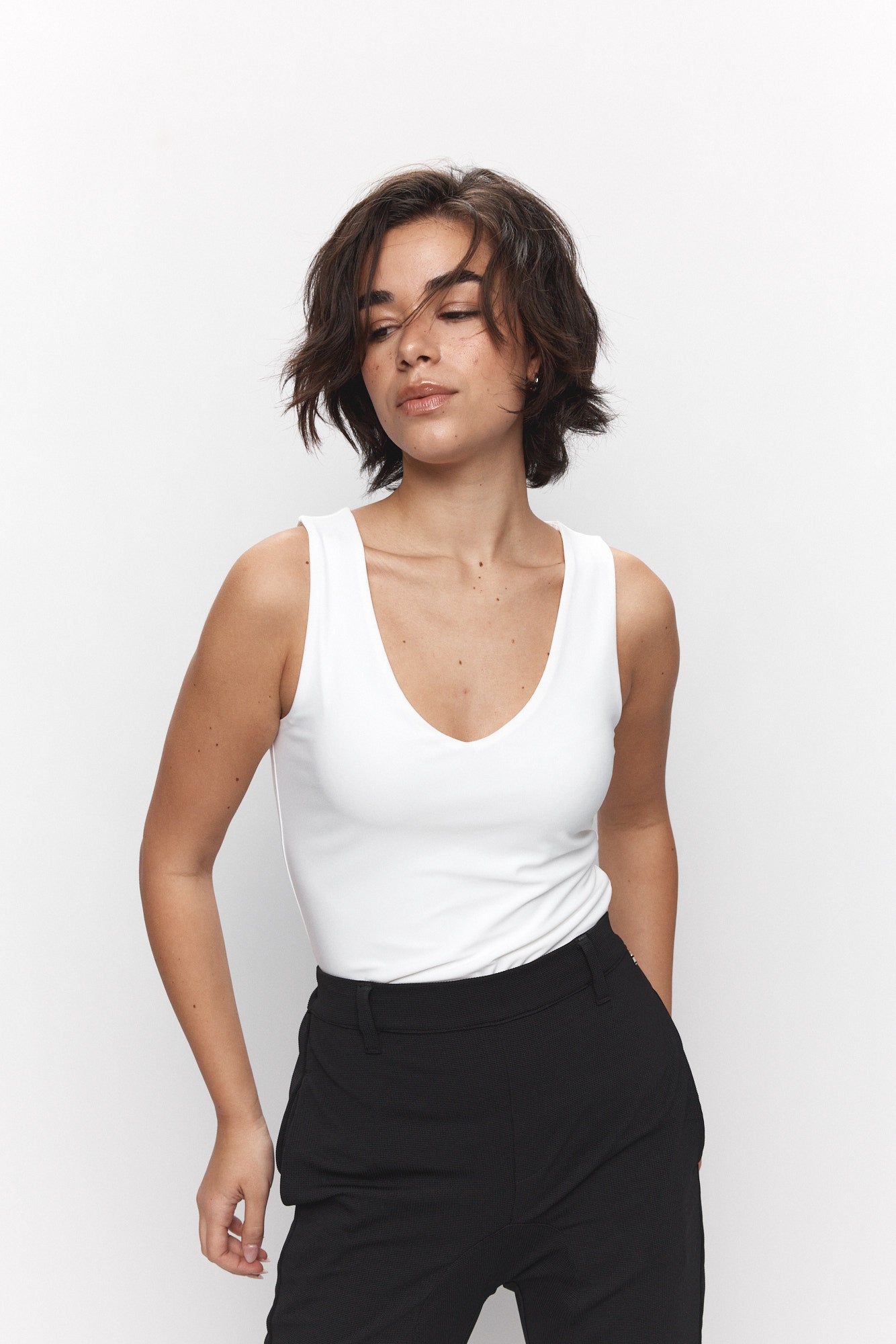 Camisole blanche | Maureen JOELLE Collection