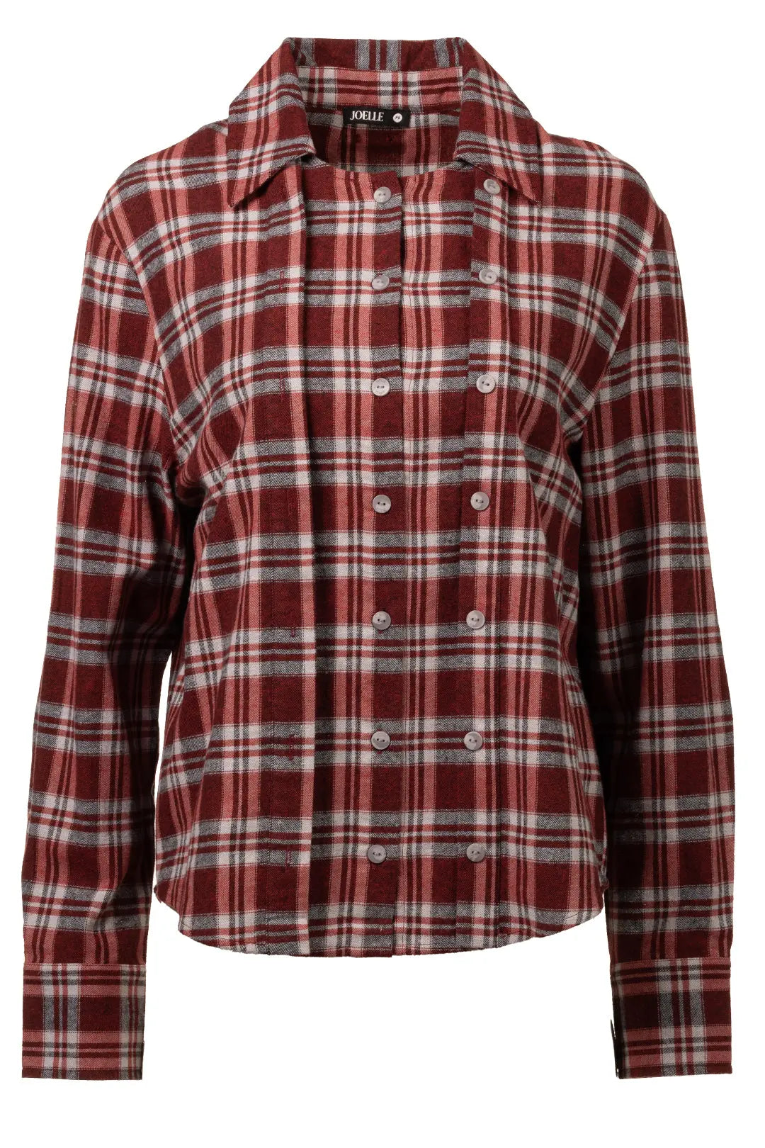 Rave | Chemise rouge à carreaux JOELLE Collection