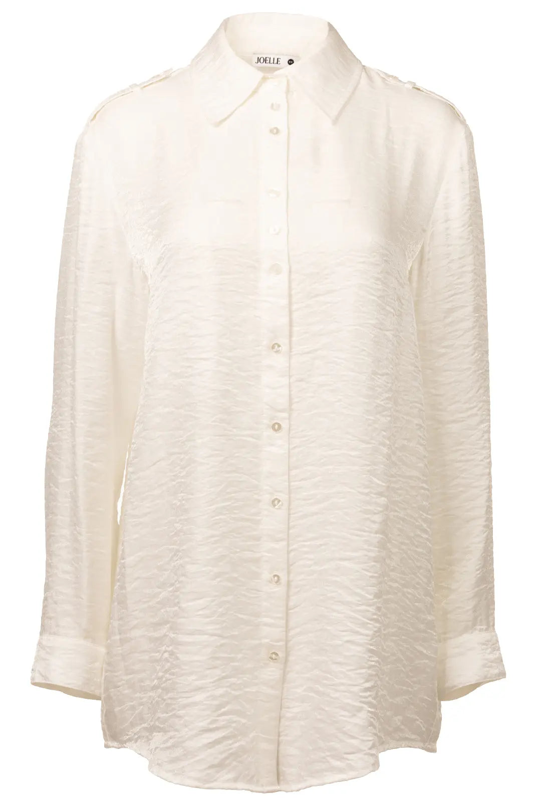 Melrose | Chemise blanche effet lustré JOELLE Collection