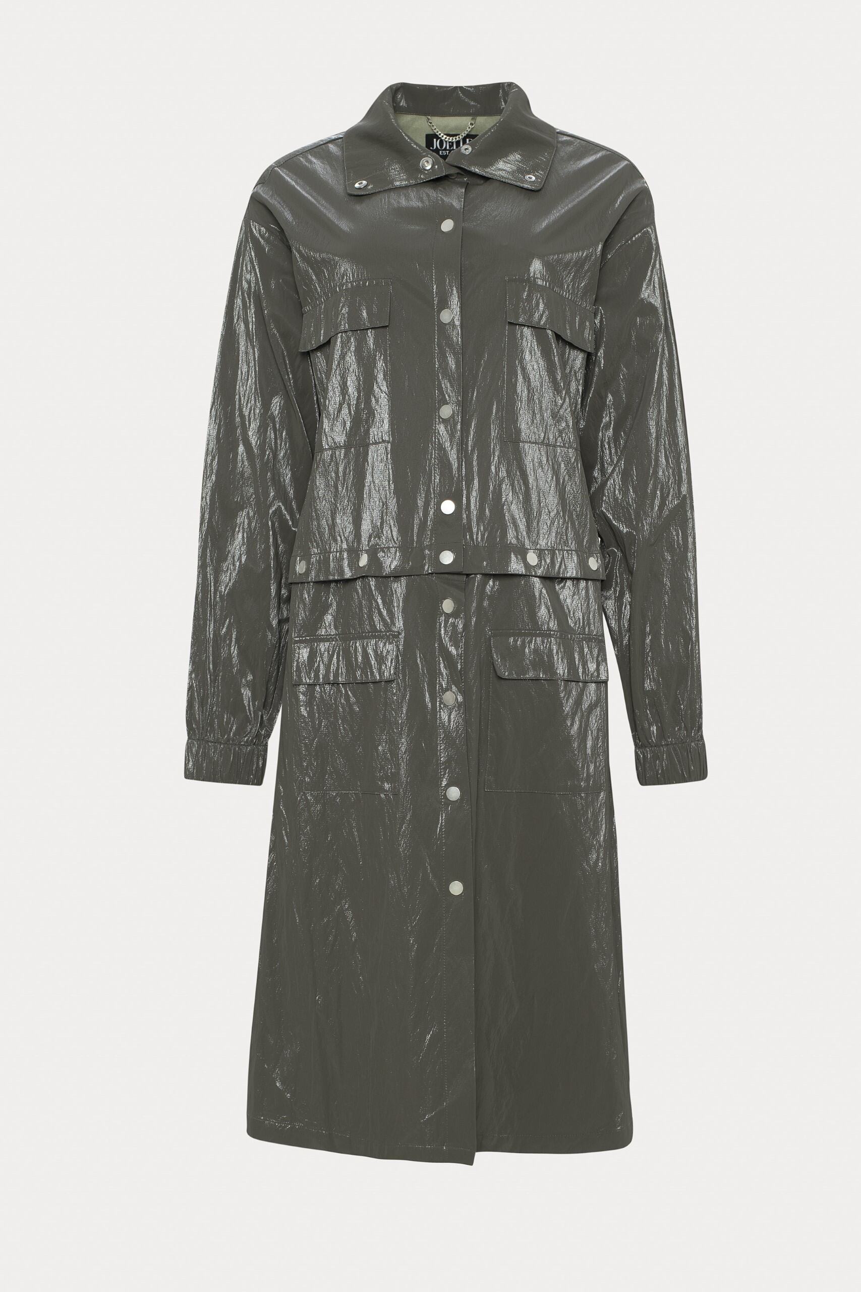 Bliss | Manteau imperméable vert multifonction