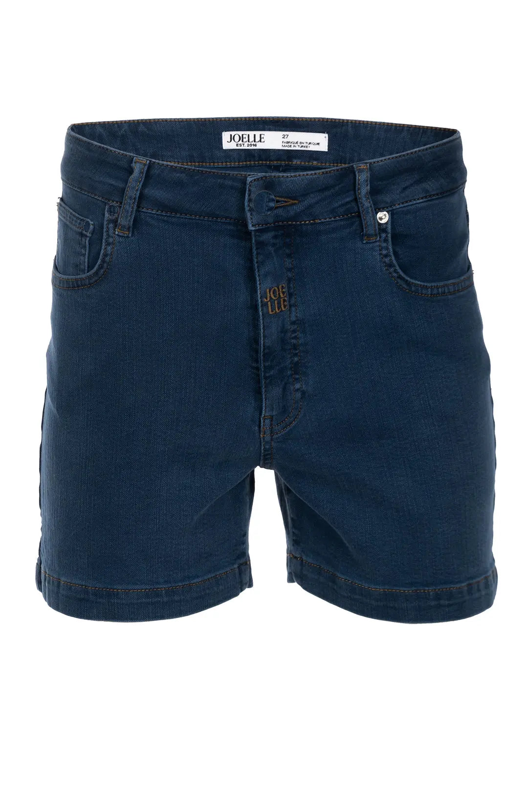 Short en jeans bleu moyen | Peter JOELLE Collection