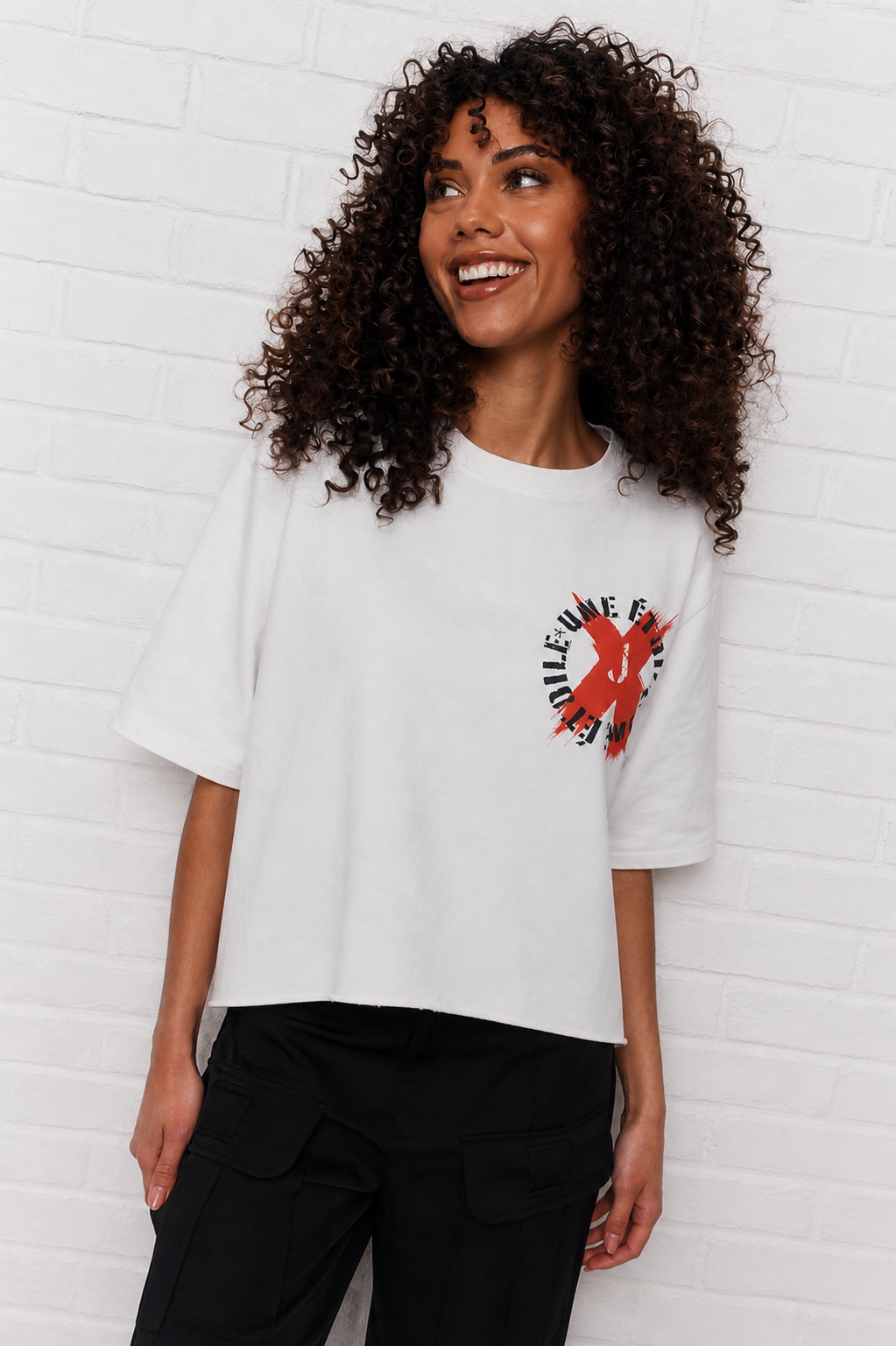 Jagger | T-shirt imprimé blanc