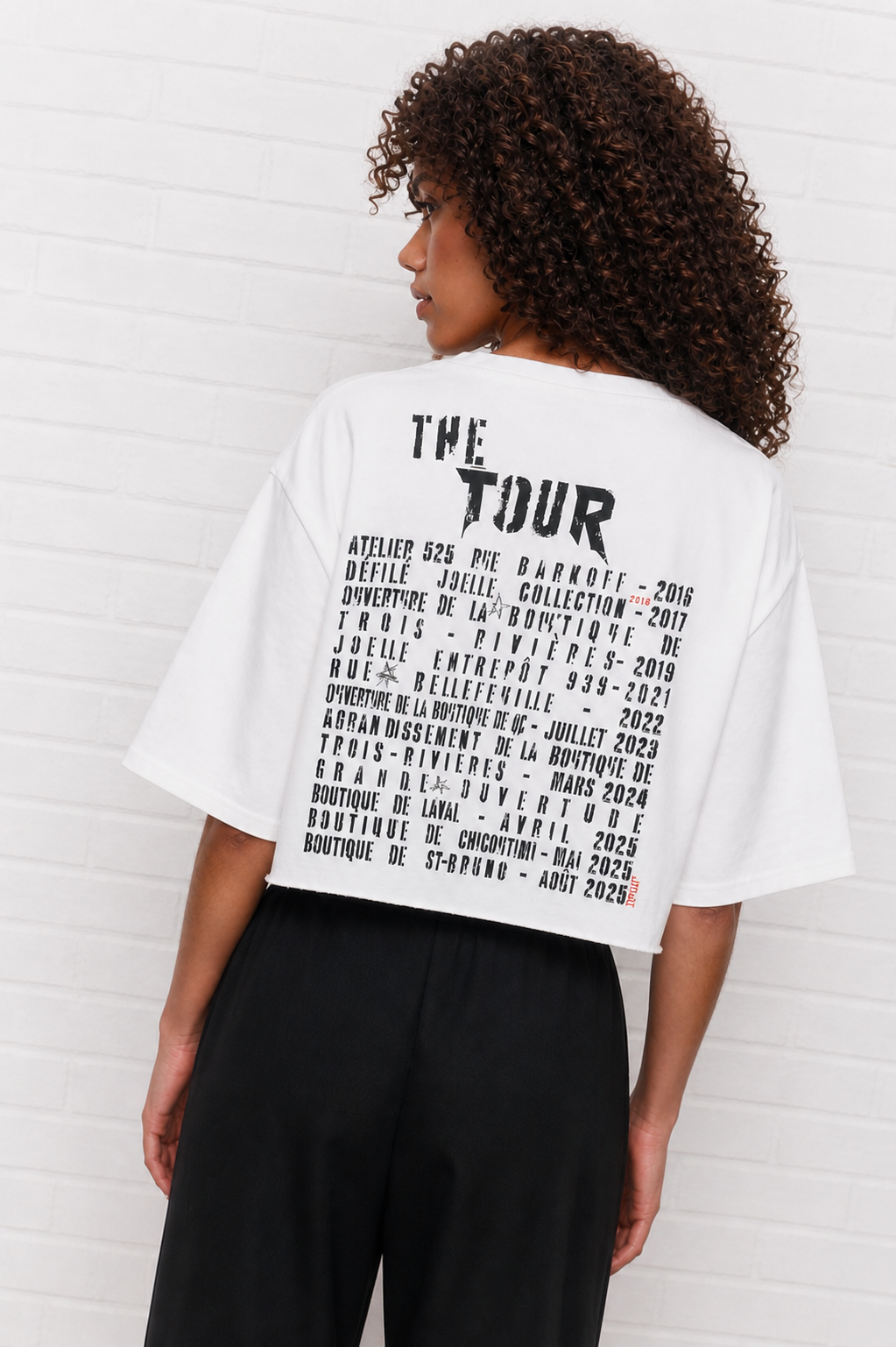 Jagger | T-shirt imprimé blanc