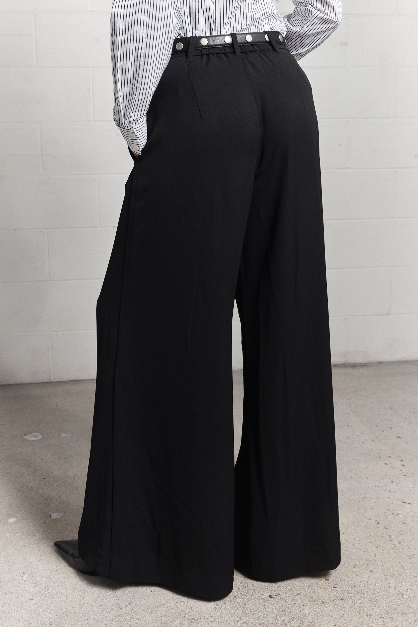 Wallace | Black palazzo pants