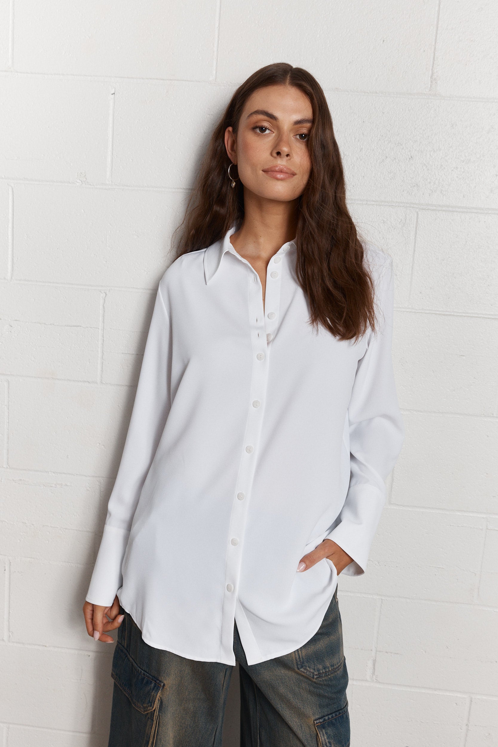 Valentine | Loose white shirt
