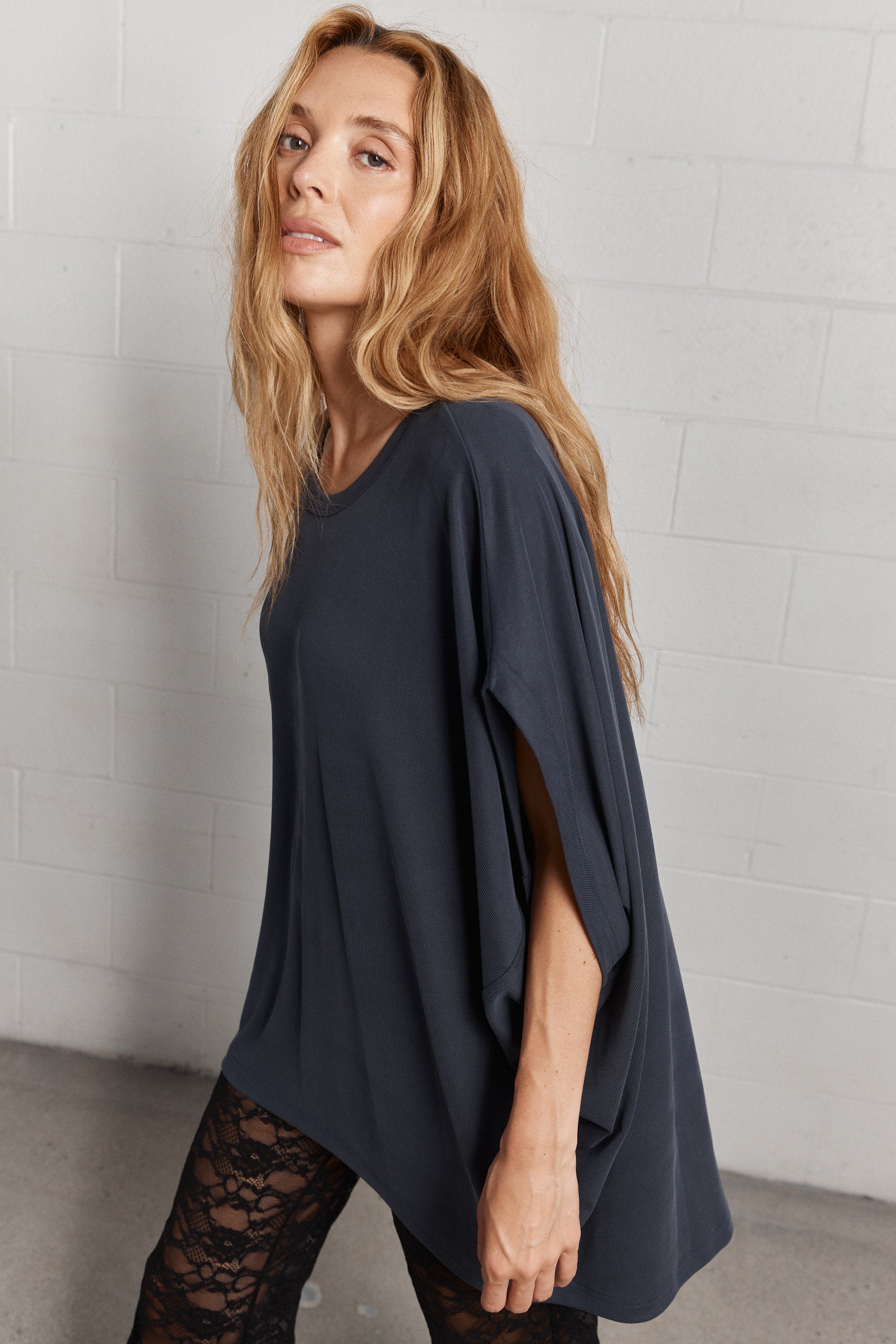 Valli | Loose grey shirt