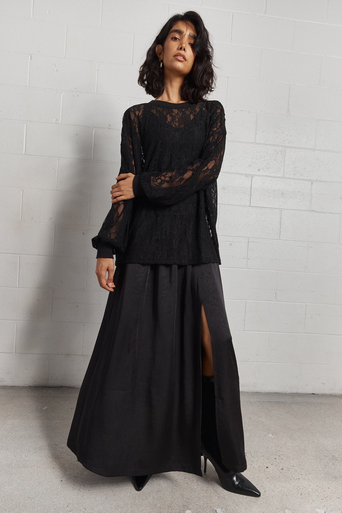 Thally | Chandail noir