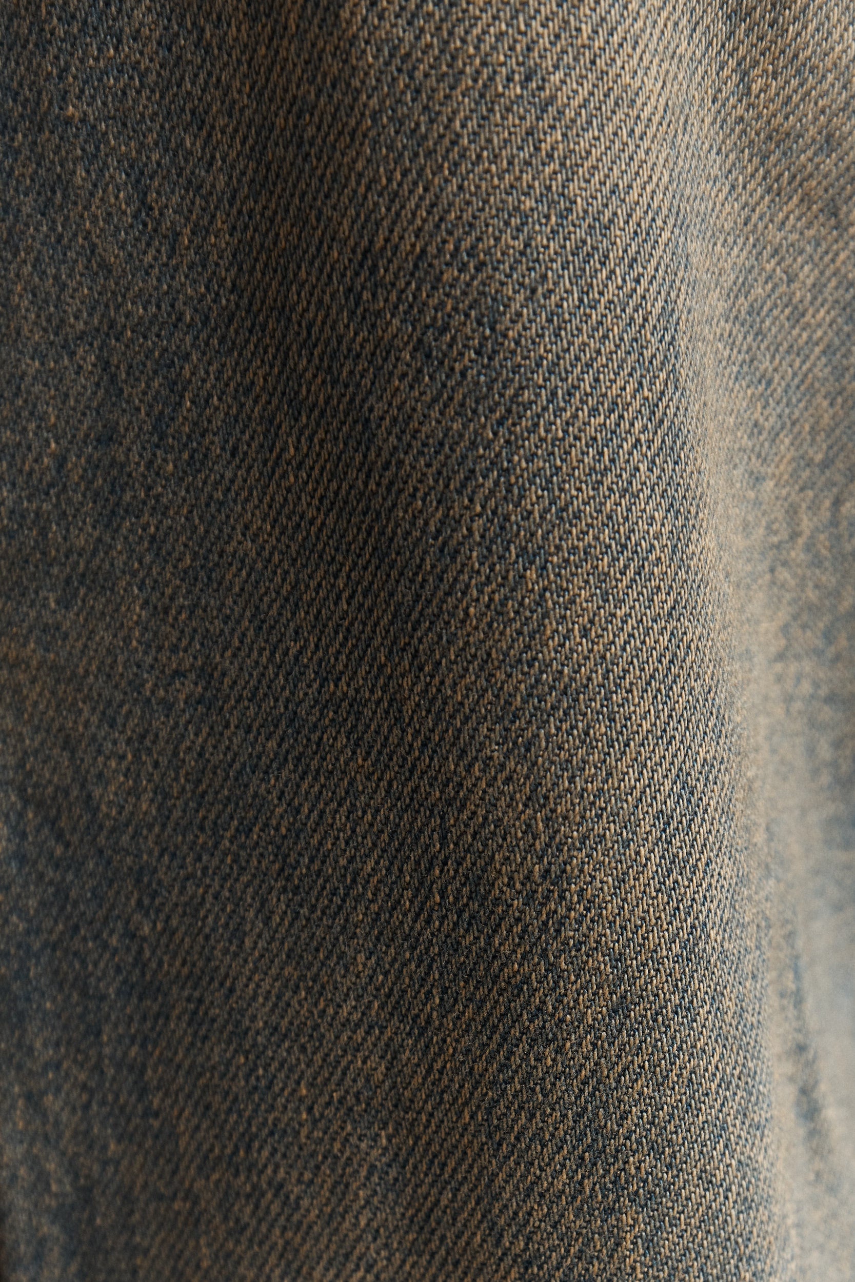 Channing | Washed blue wide leg cargo jeans