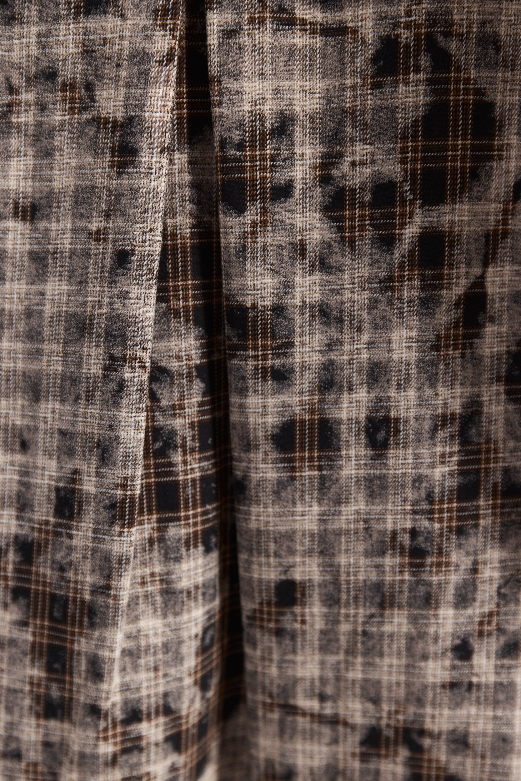 Wonderwall | Chemise à carreaux noirs