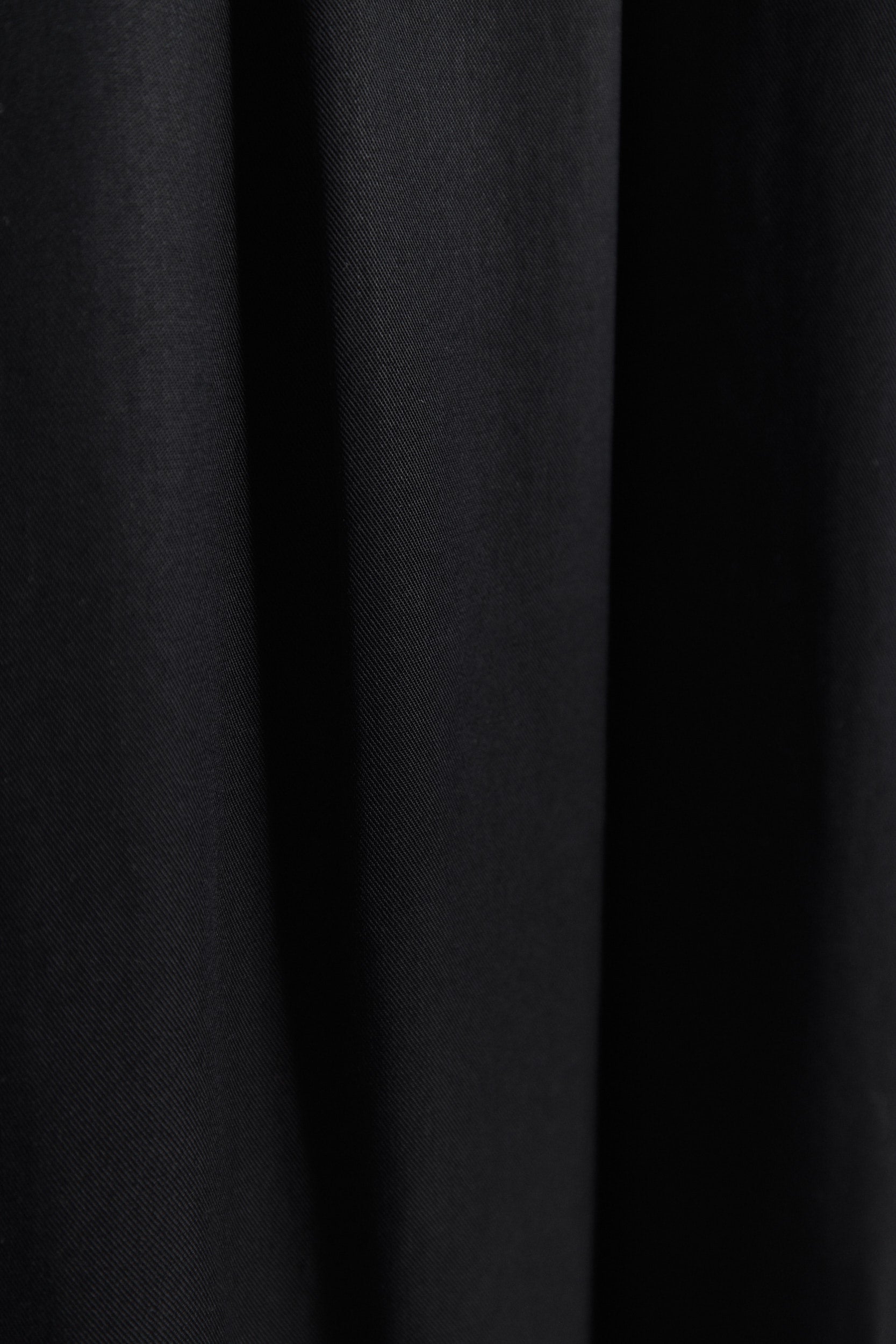 Merri | Longue surchemise noire