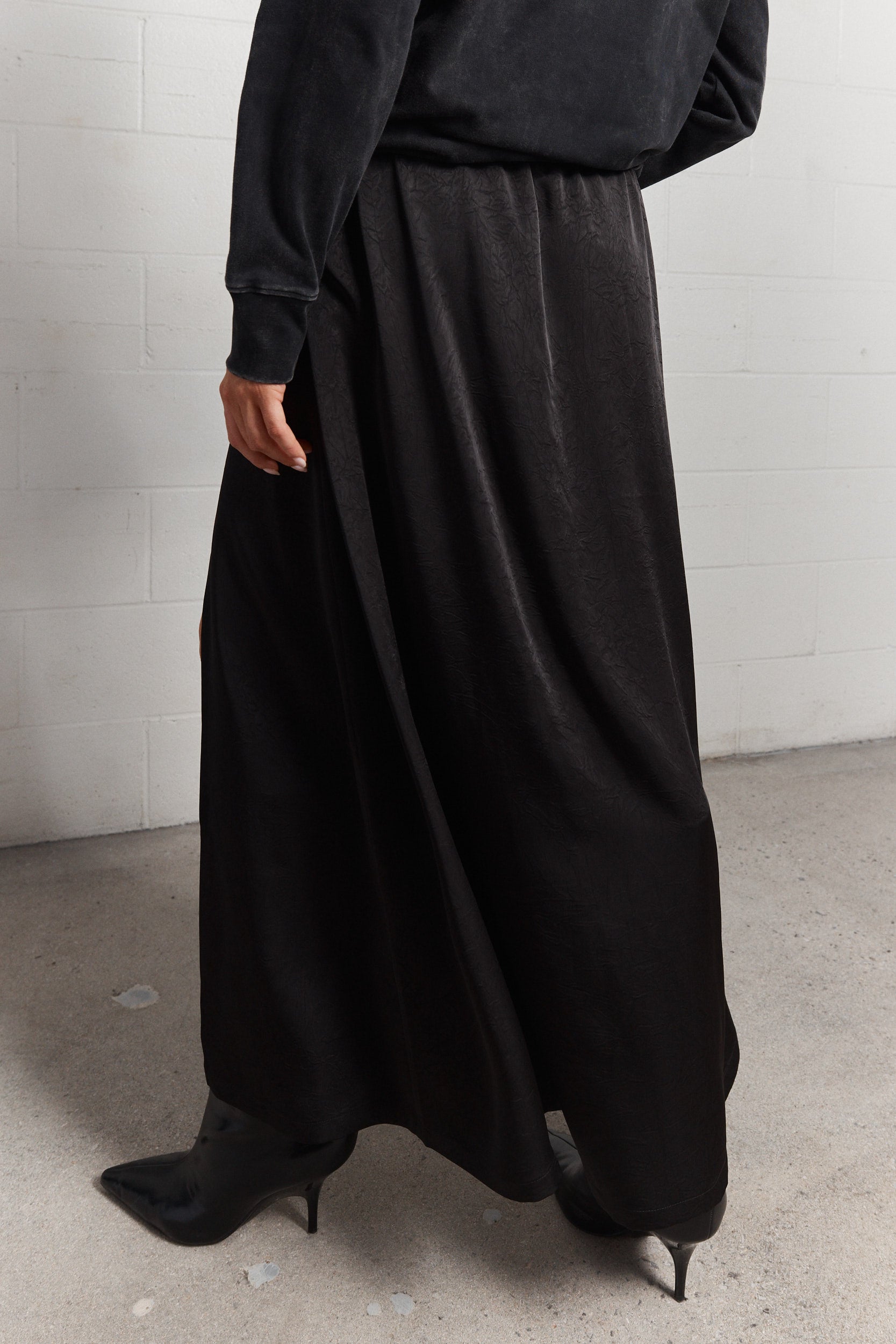 Clery | Jupe longue noire
