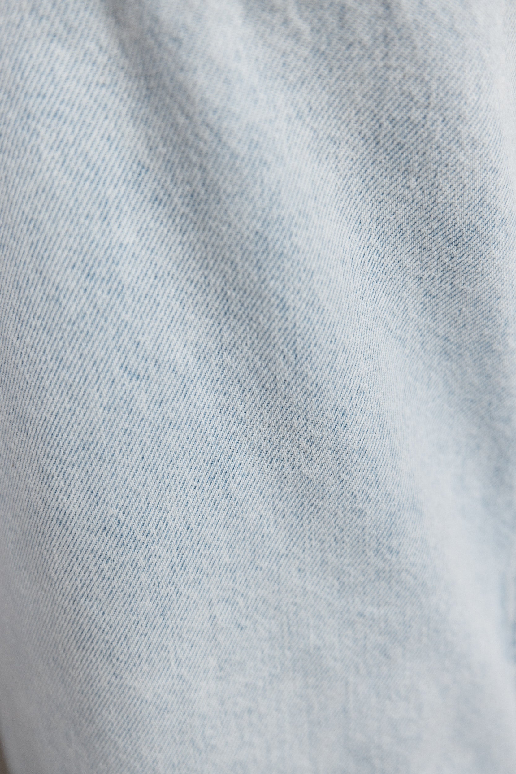 Monie | Jupe en denim bleu délavé