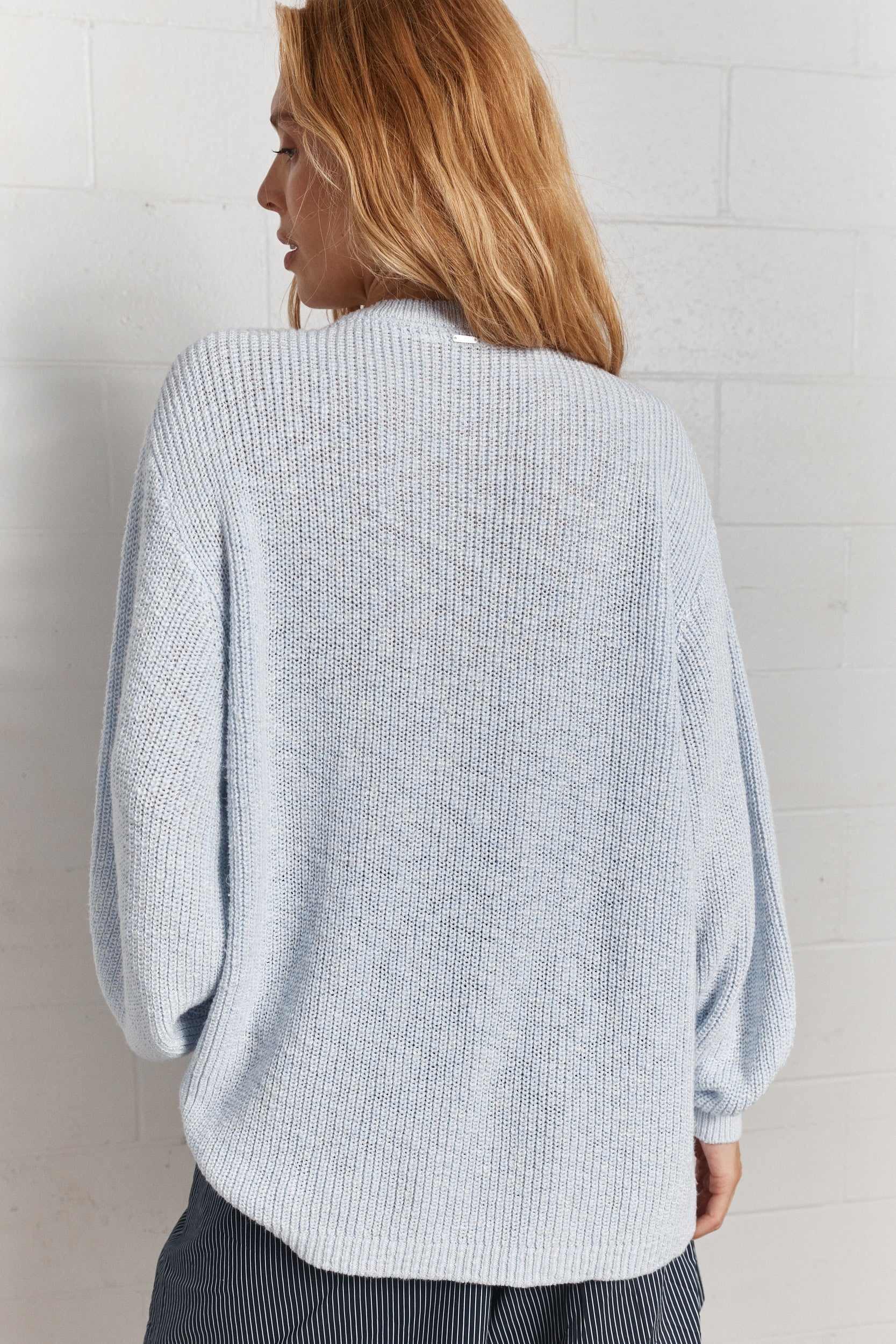 Melianne | Chandail bleu pâle